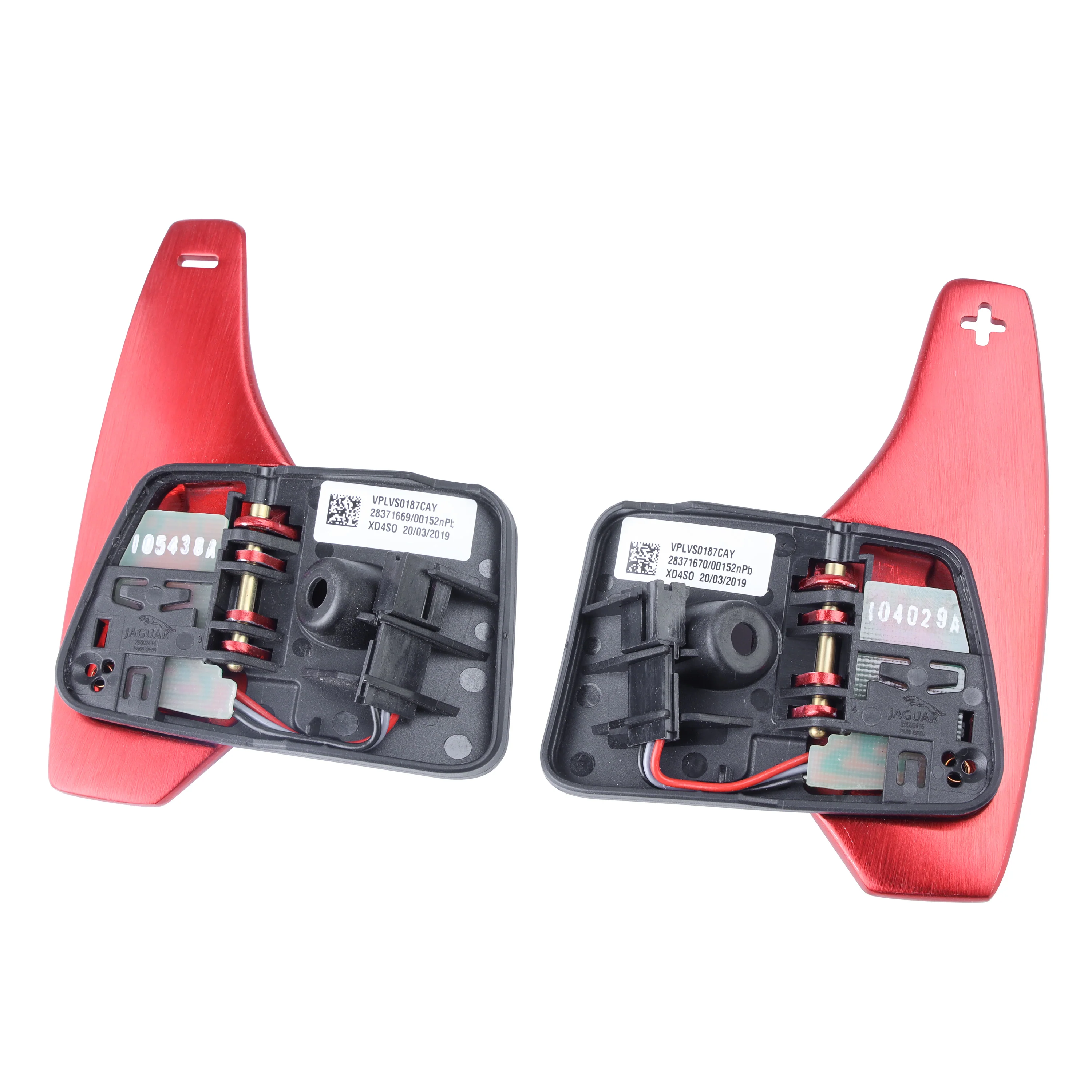 RED Aluminium Paddle Shift Kit for Jaguar XF - Image 7