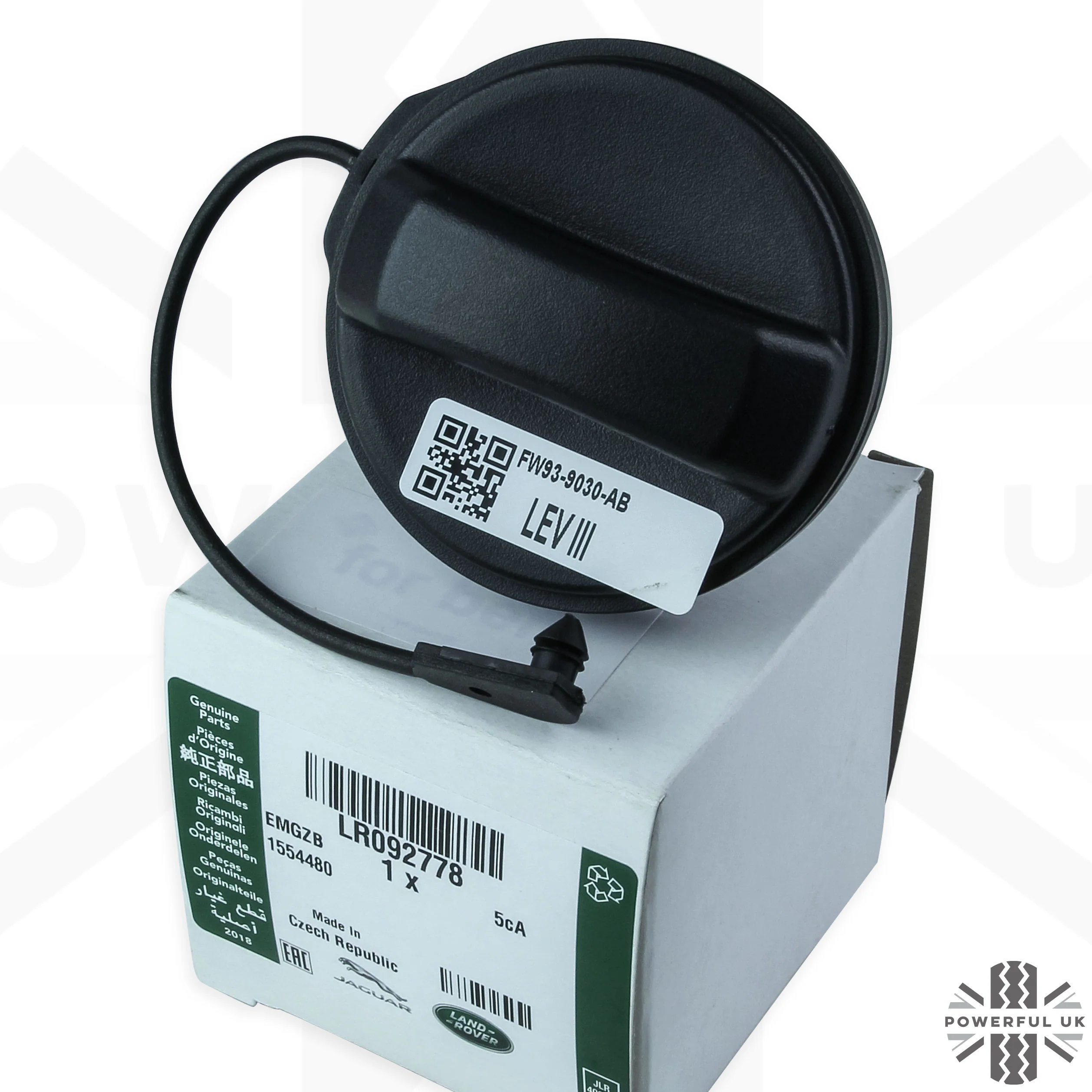 Replacement Fuel Filler Cap  for Range Rover Evoque - Genuine - Petrol (NON-Vented Type) - Image 6