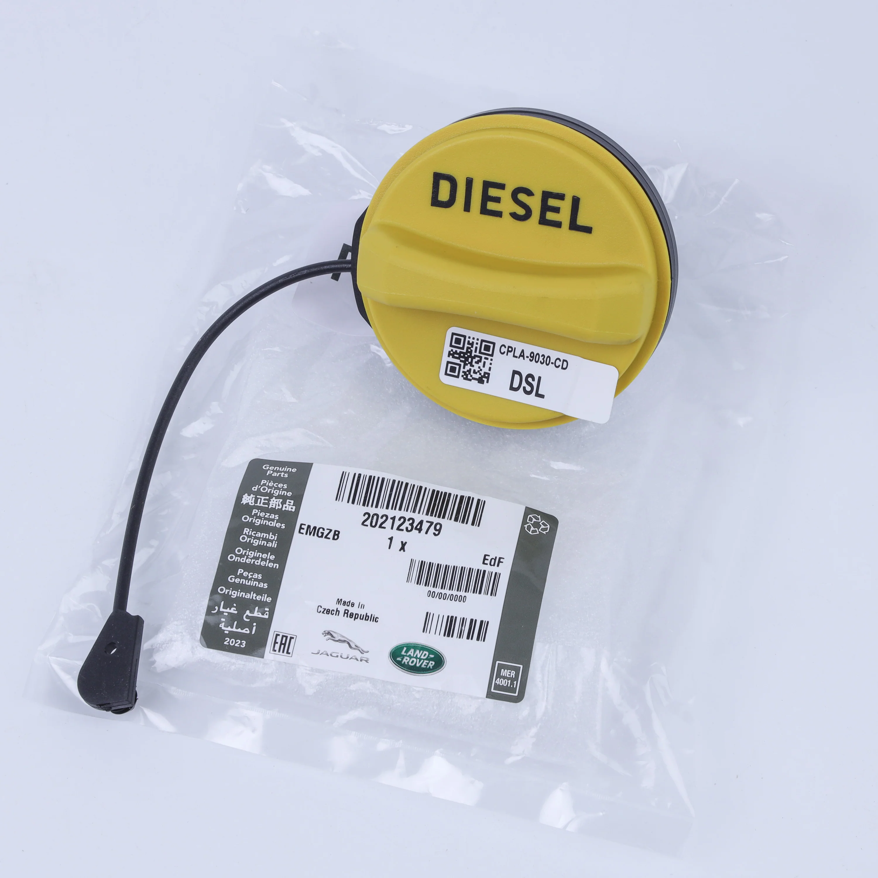 Replacement Fuel Filler Cap for Range Rover L460 - Genuine - Diesel - Image 3