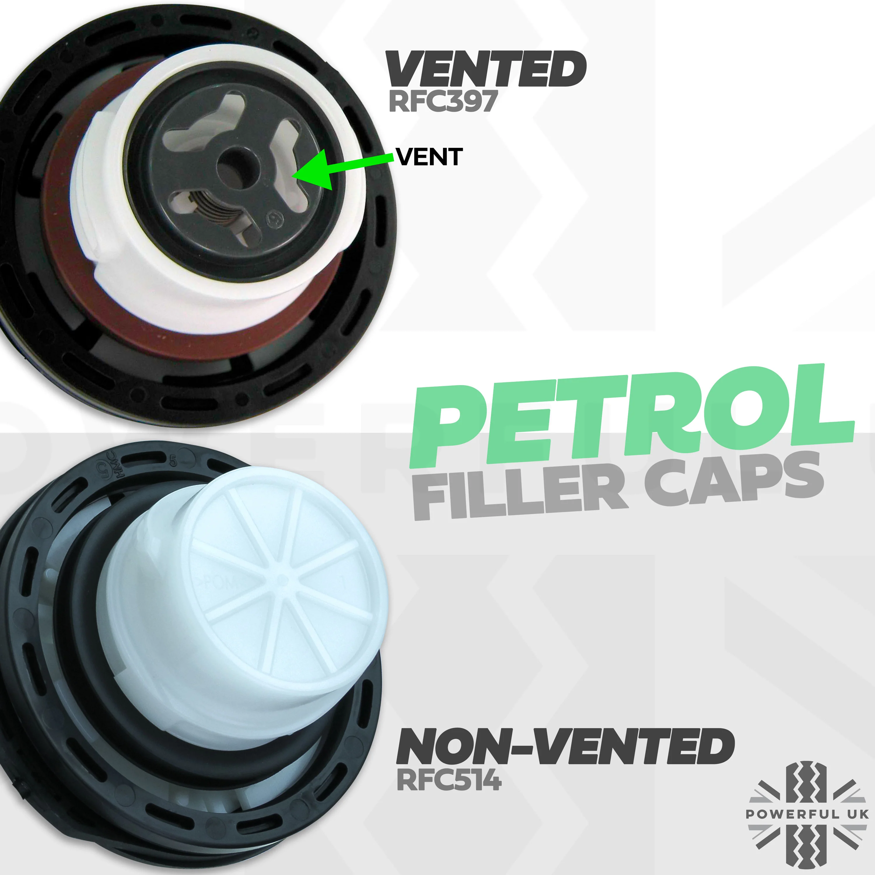 Replacement Fuel Filler Cap  for Range Rover Sport L461 - Genuine - Petrol (NON-Vented Type) - Image 4