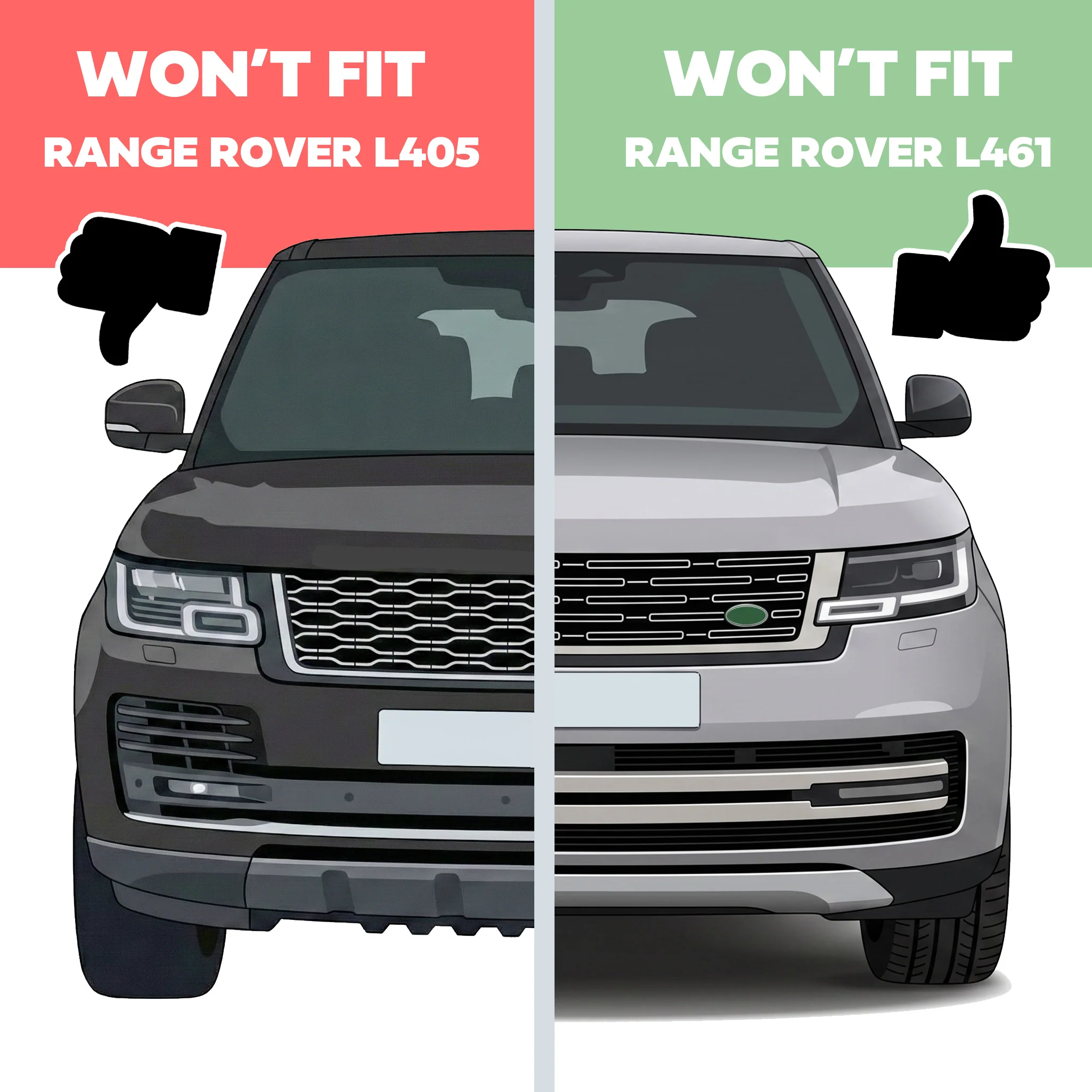 Replacement Headlight Rear Housing for Range Rover L405 2013 - RH - Image 9