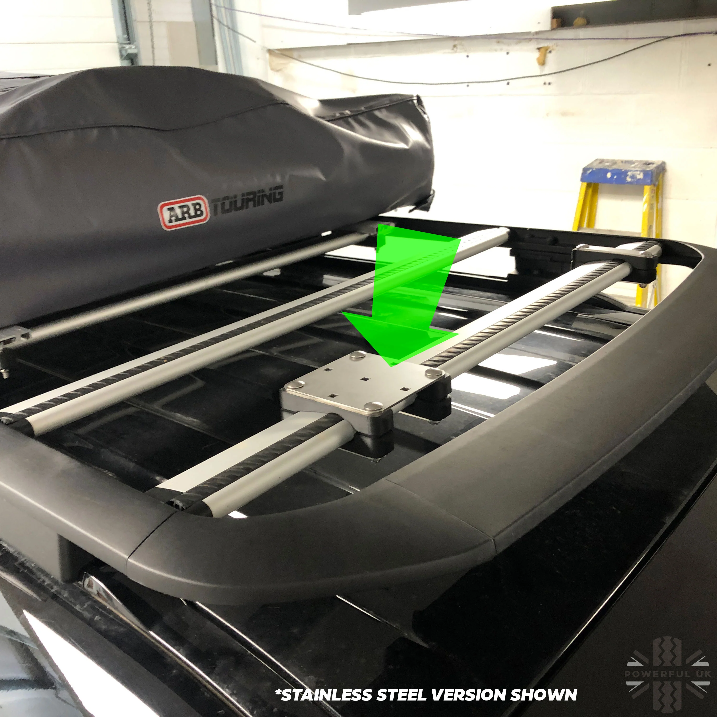 Roof Rack Antenna Mount Kit for Thule Cross Bars - Kit A - Zinc Plated Top - Image 4