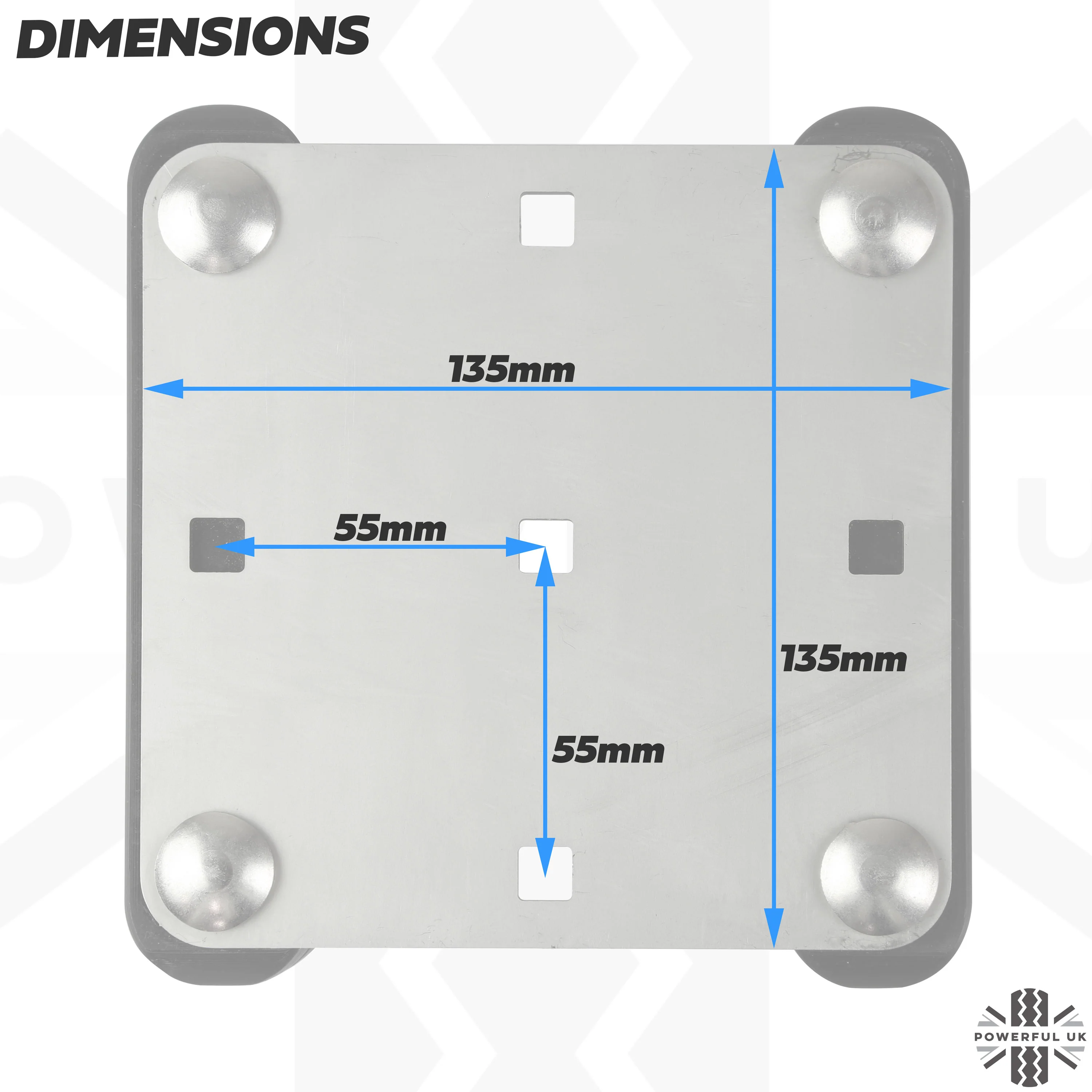 Roof Rack Mounting Clamp Kit for Thule Cross Bars - Kit A - Image 6