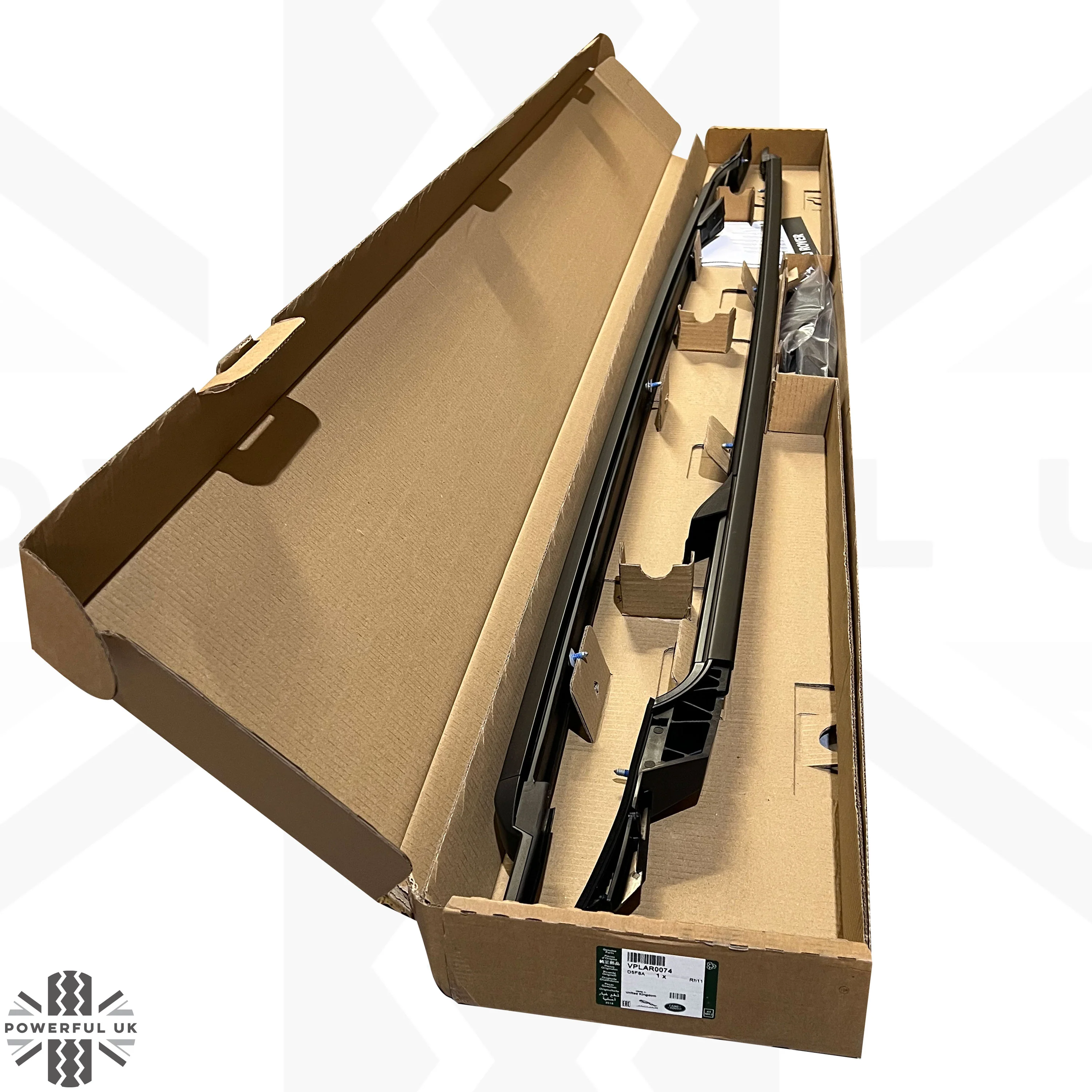 Roof Rack Rails - Extended - Black - for Land Rover Discovery 3 & 4 - Genuine - Image 2