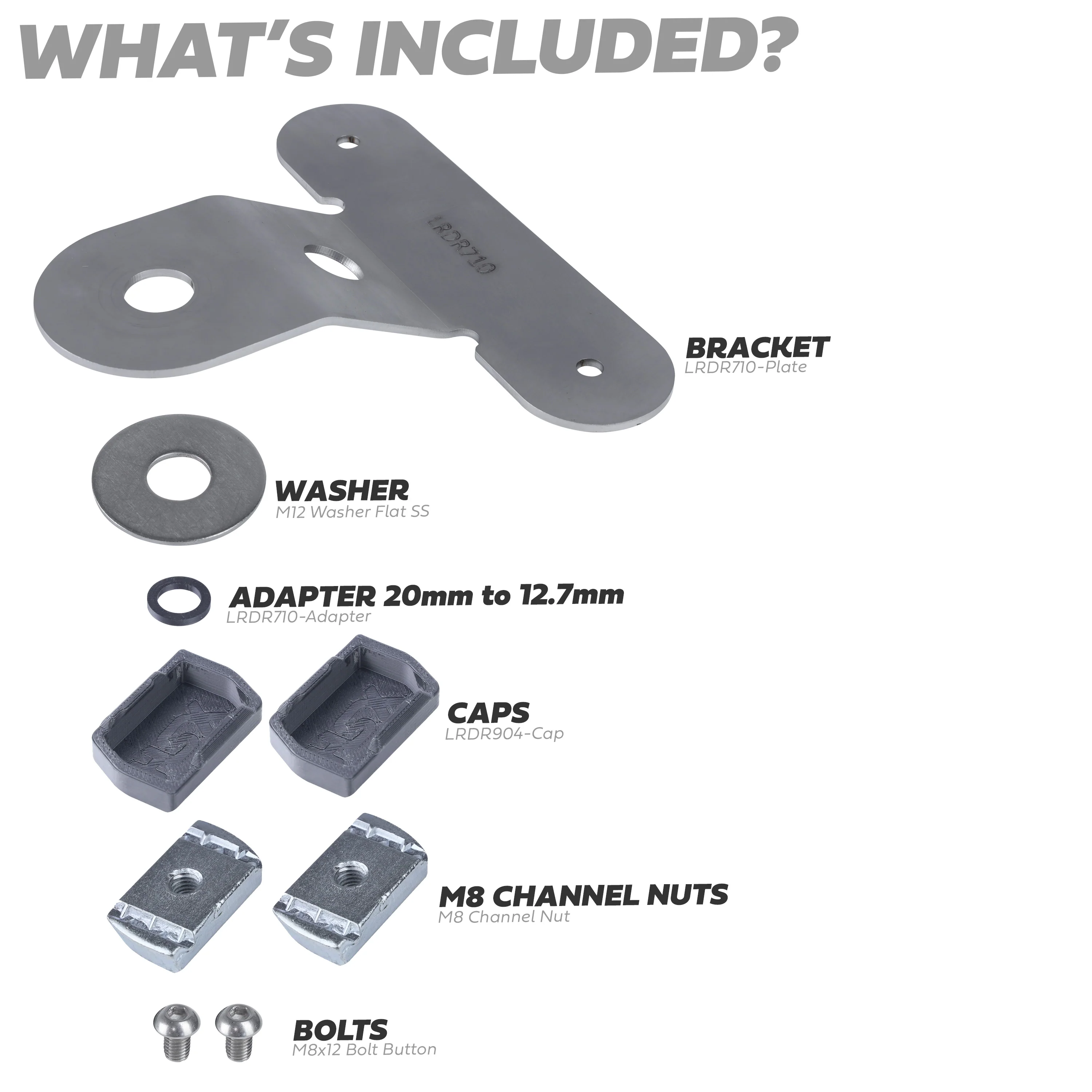 Roof Rail Antenna Mount Kit for Land Rover Defender L663 - Image 6