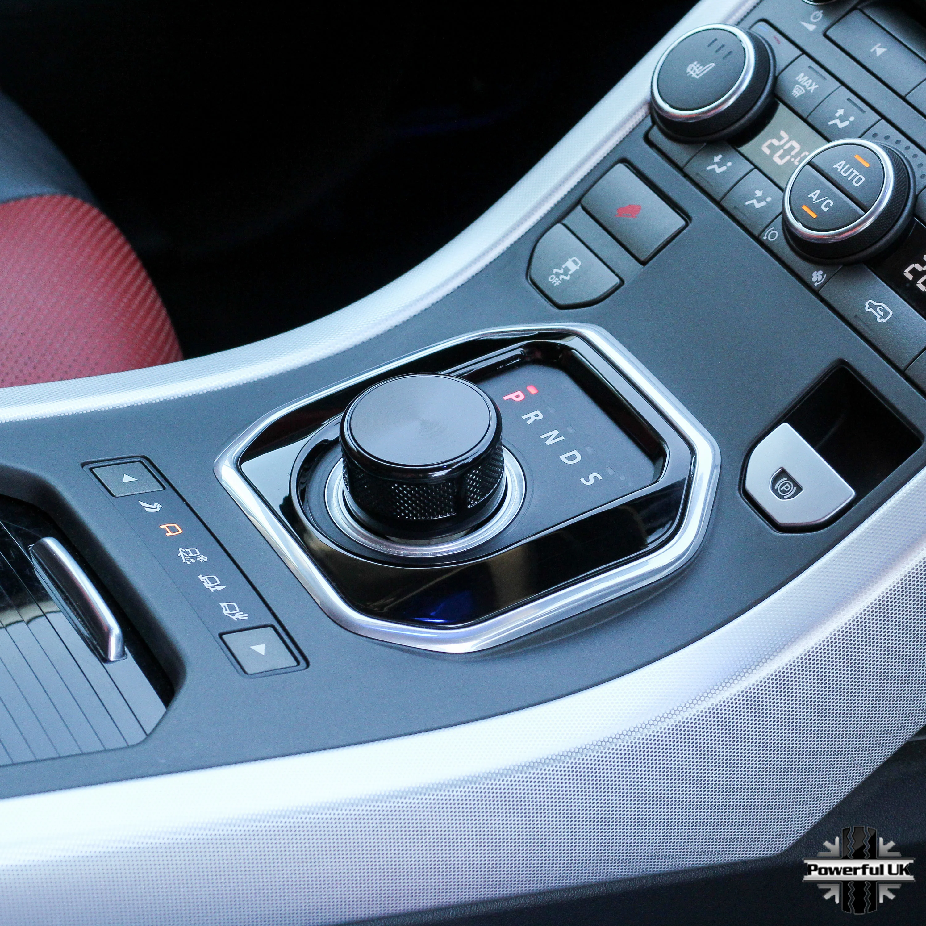 Black Rotary Gear Selector Knob for Jaguar XE - Image 4