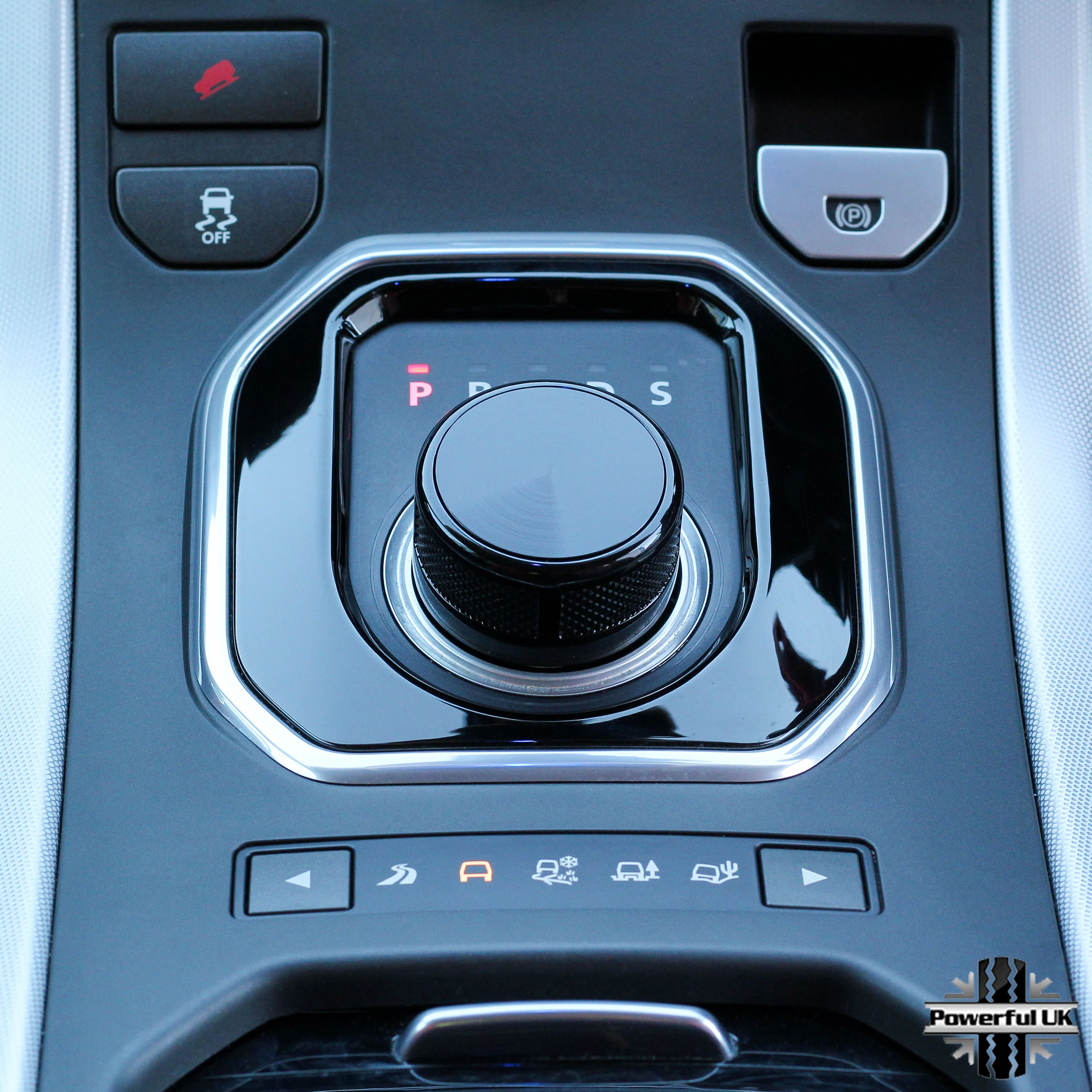 Black Rotary Gear Selector Knob for Jaguar XF - Image 5
