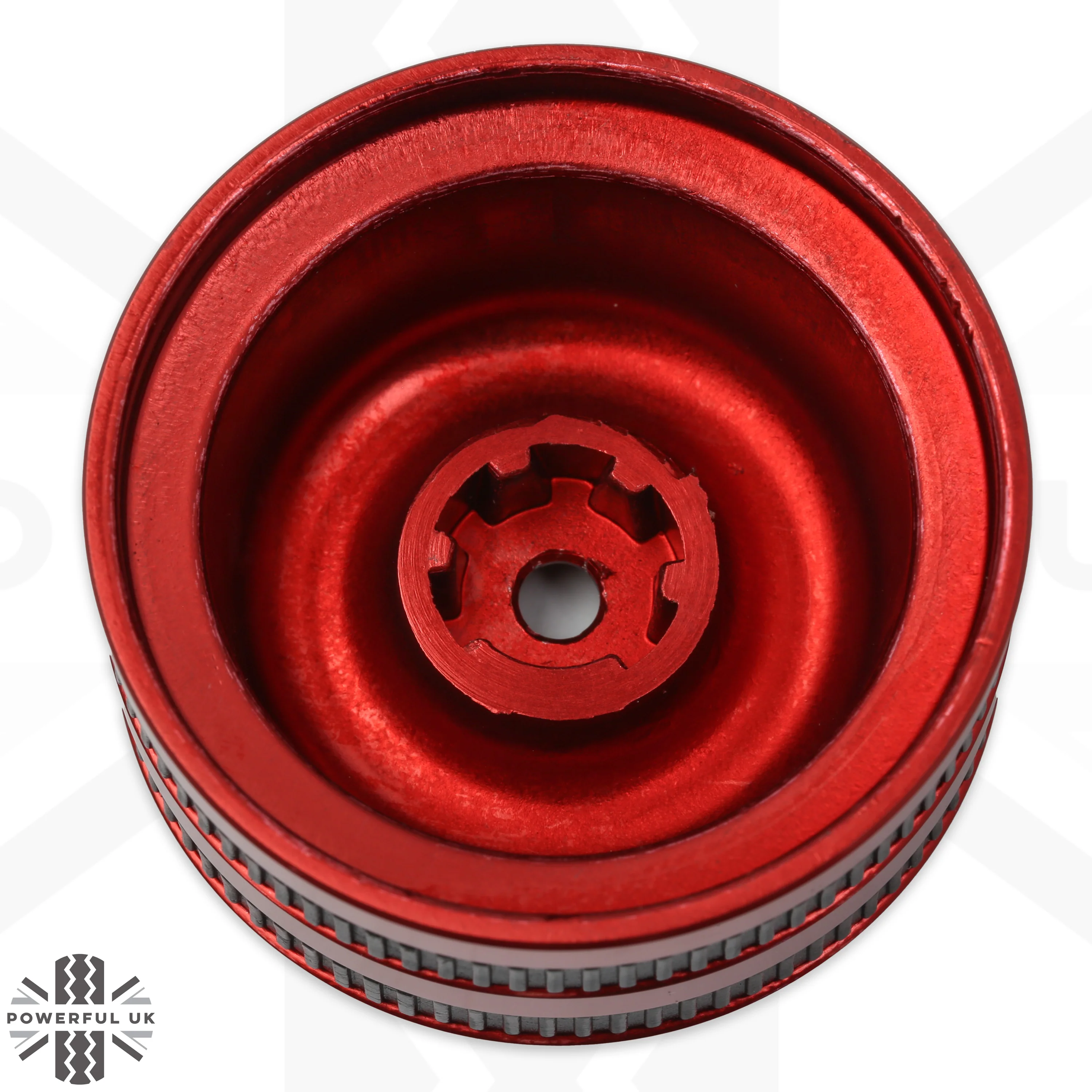 Rotary Shifter in Red (Type 2) - Genuine - for Land Rover Discovery Sport (2014-19) - Image 4