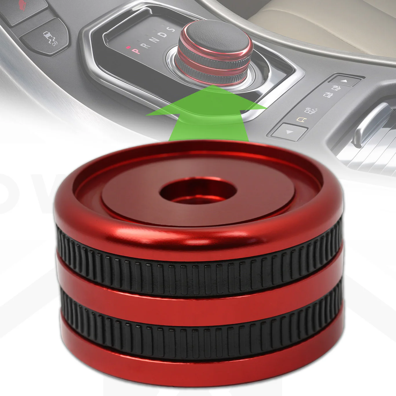 Rotary Shifter in Red (Type 2) - Genuine - for Land Rover Discovery Sport (2014-19) - Image 8