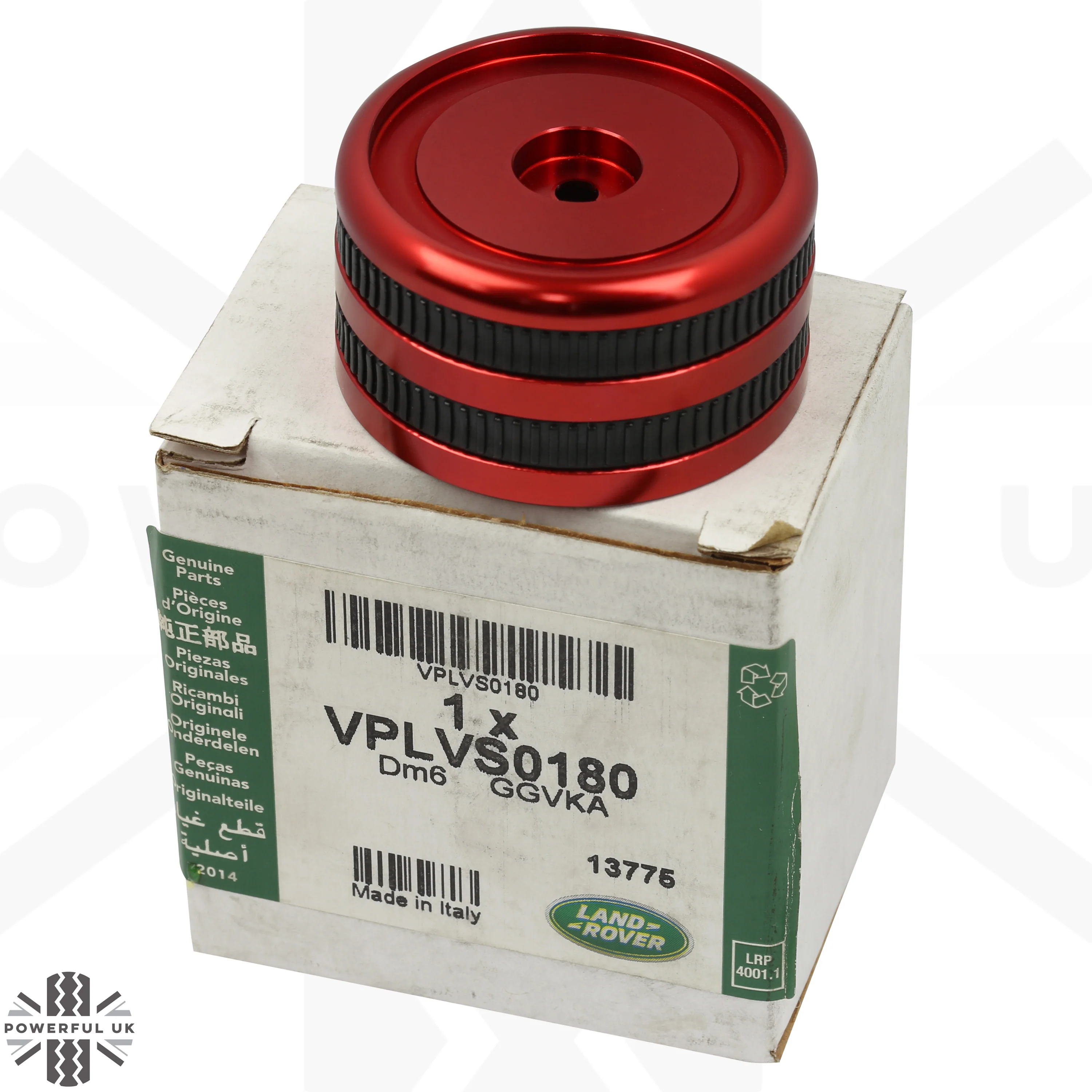 Rotary Shifter in Red - Type 2 - Genuine - for Range Rover L405 - Image 3