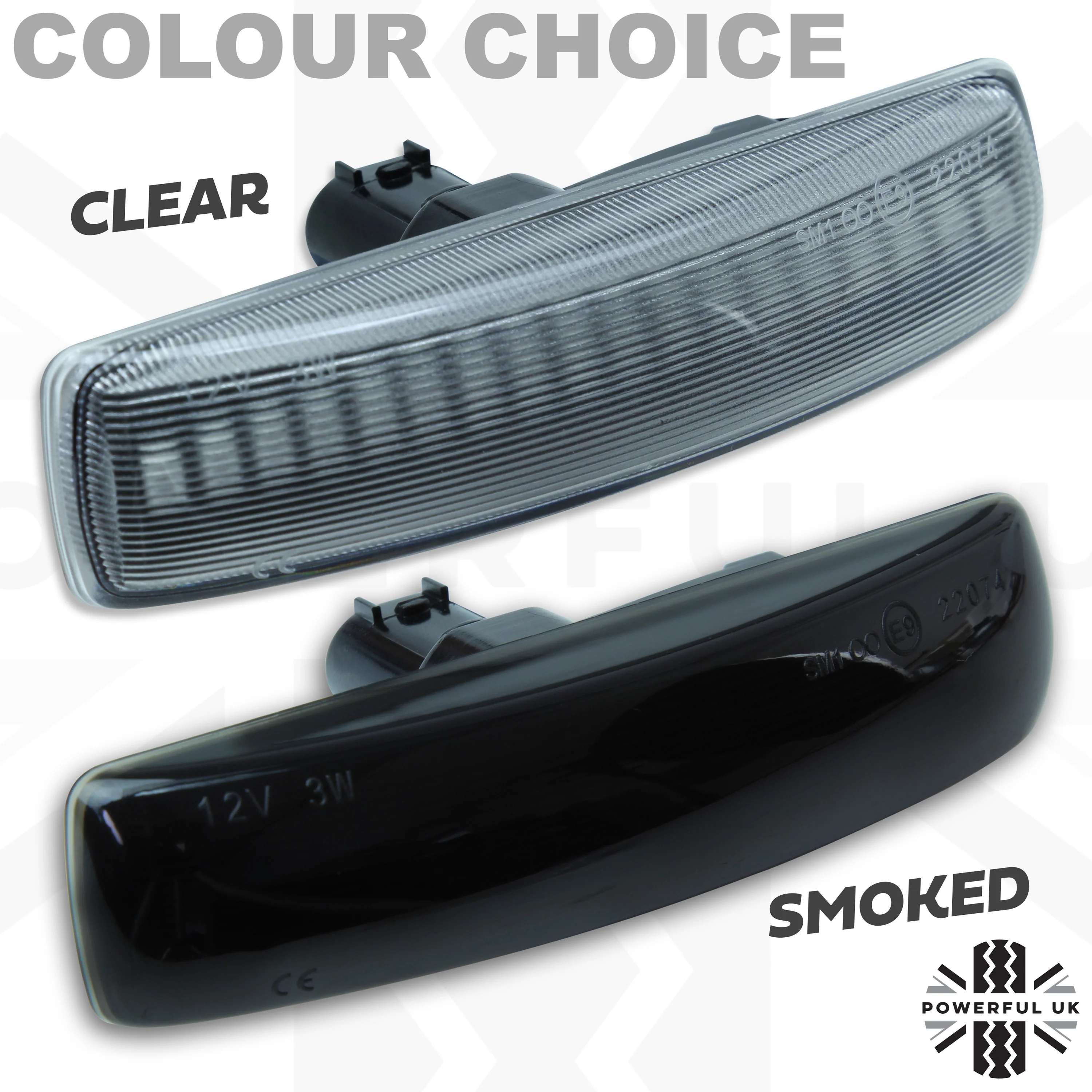 Side Repeaters for Land Rover Discovery 3 & 4 (Pair) - LED - Clear - Image 9