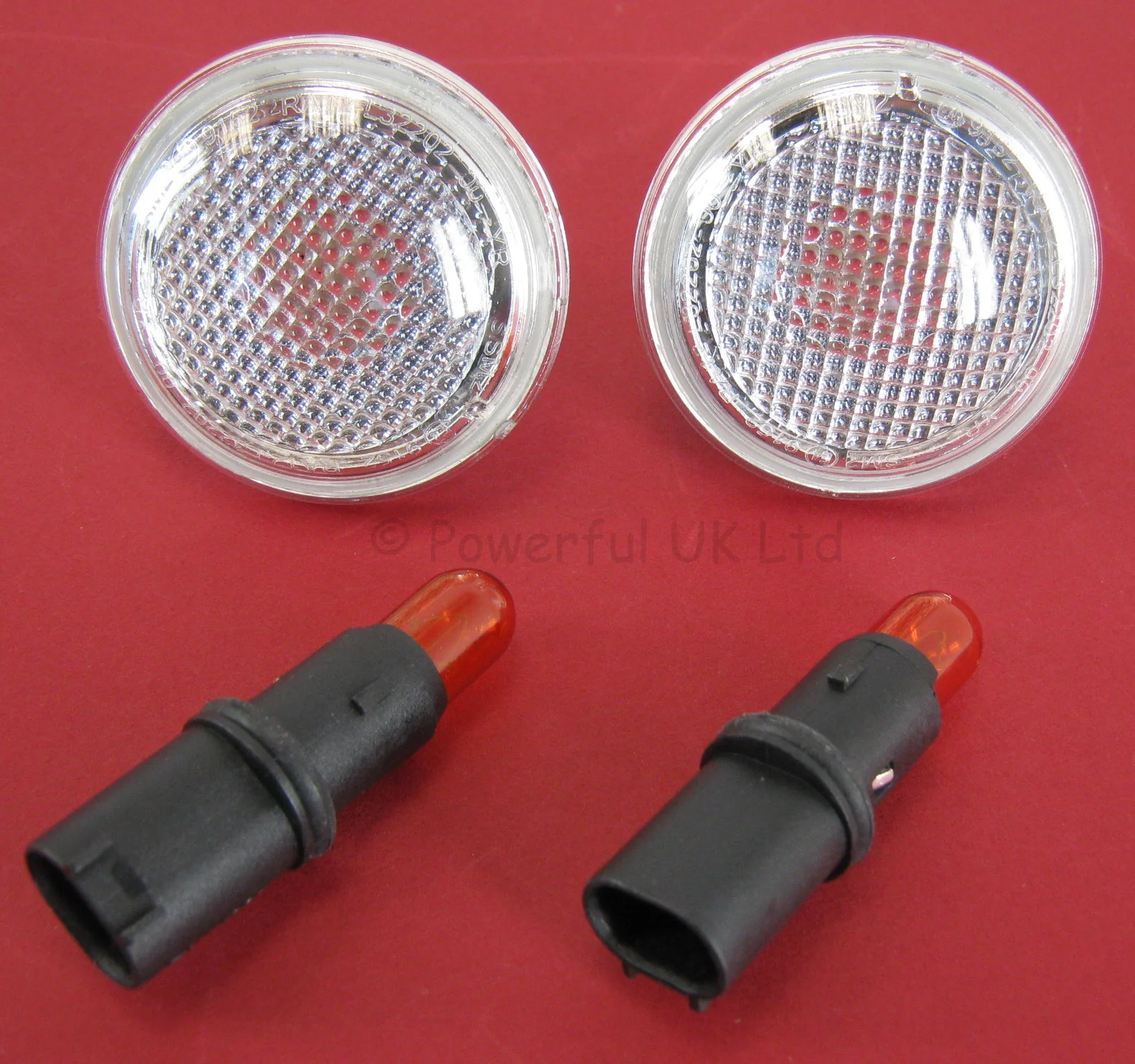 Side Repeaters (Pair) for Range Rover L322 - OE style Clear - Image 3