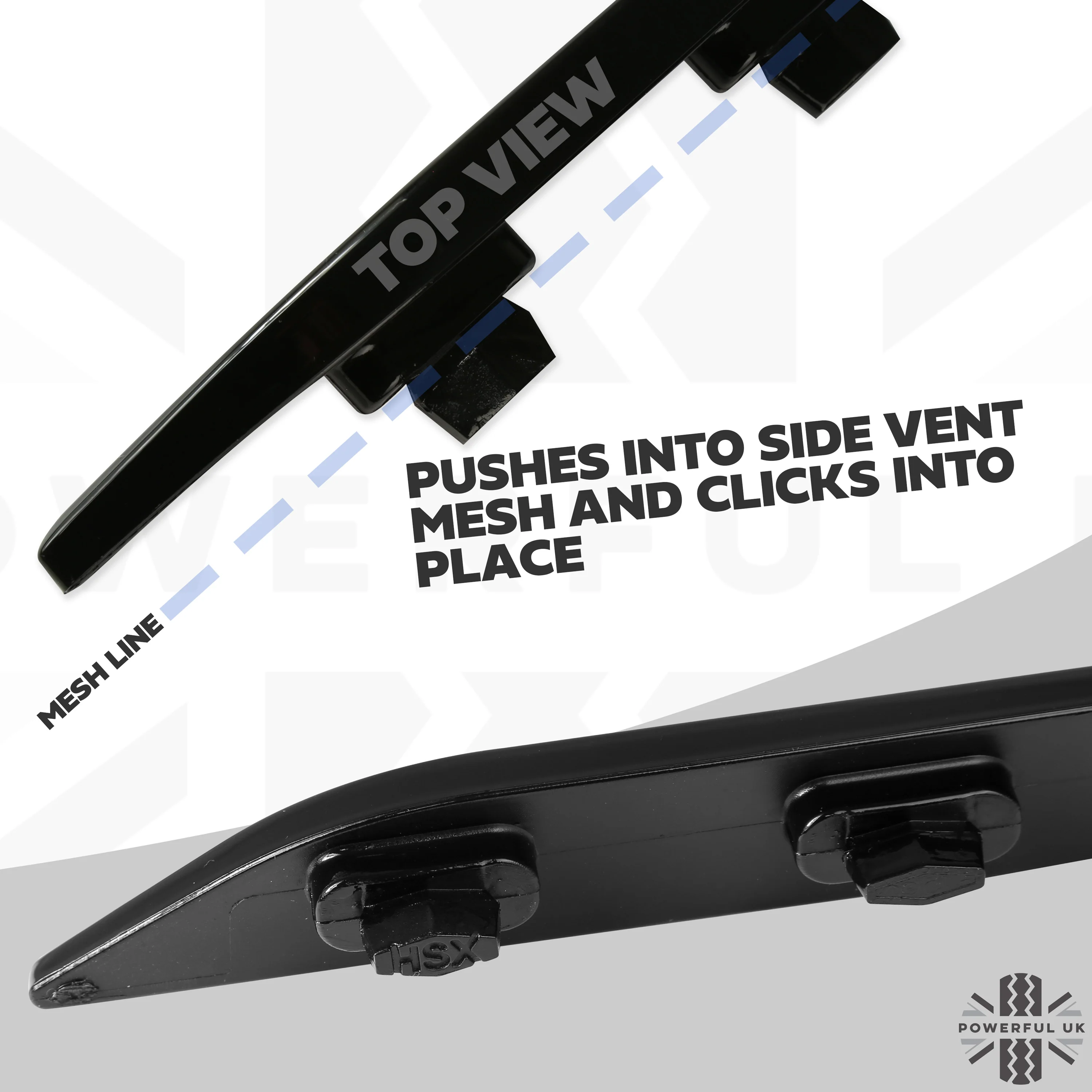 Side Vent Inserts - Gloss Black for Range Rover Evoque - Image 6