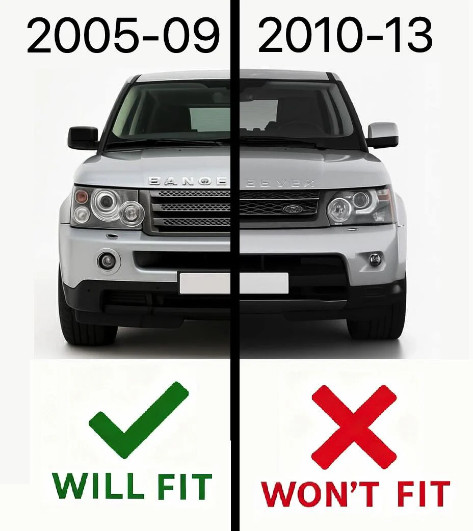 Side Vents - Full Chrome for Range Rover Sport 2005 - Image 6