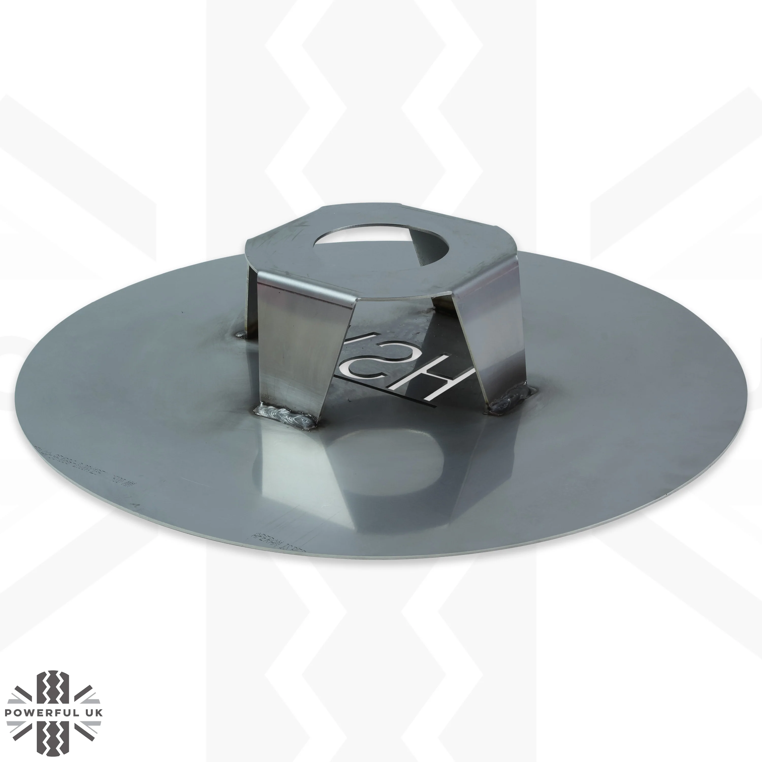 Spare Wheel Anti-theft Protection Disc - Stainless for Range Rover Sport L320 - Image 5