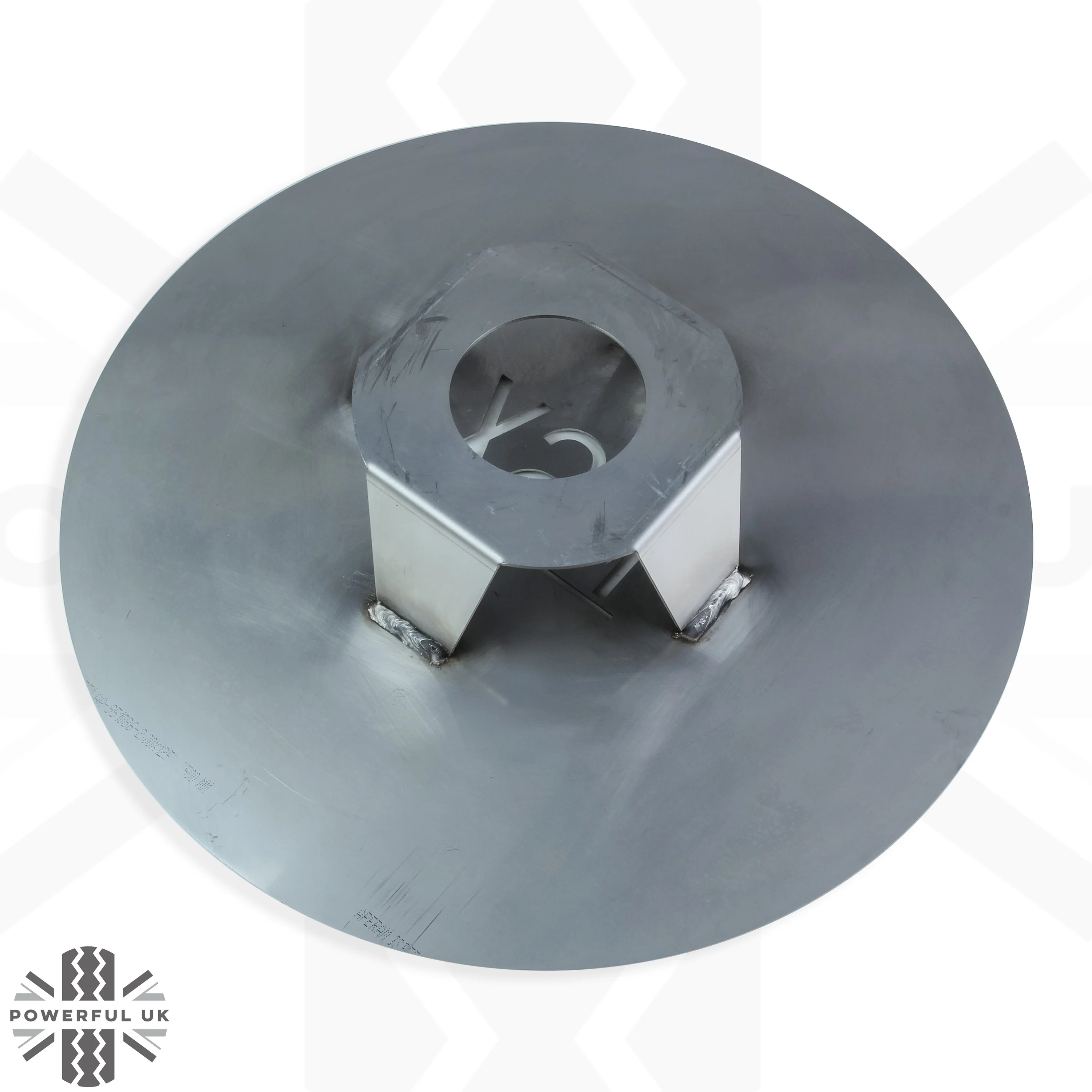 Spare Wheel Anti-theft Protection Disc - Stainless for Range Rover Sport L320 - Image 8