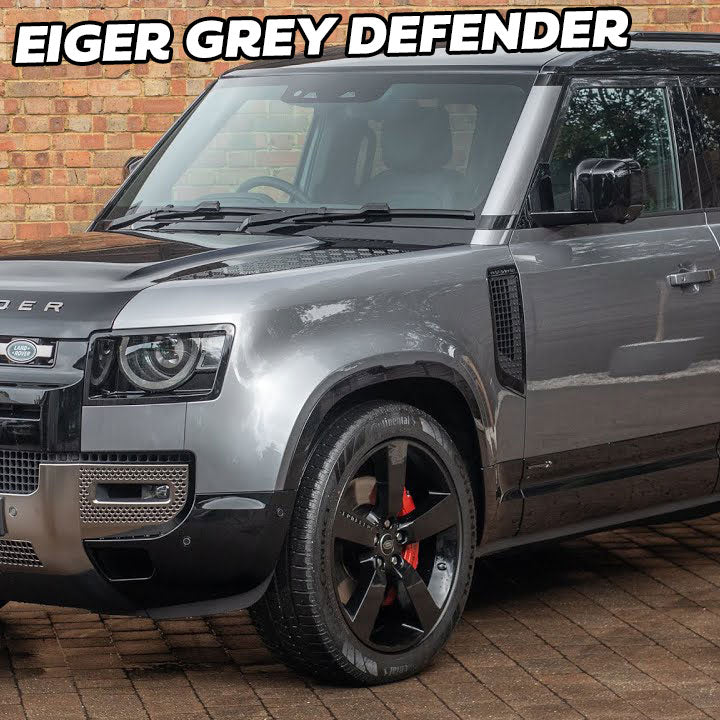 Spare Wheel Delete Cover Set for Land Rover Defender L663 - Eiger Grey - Image 5