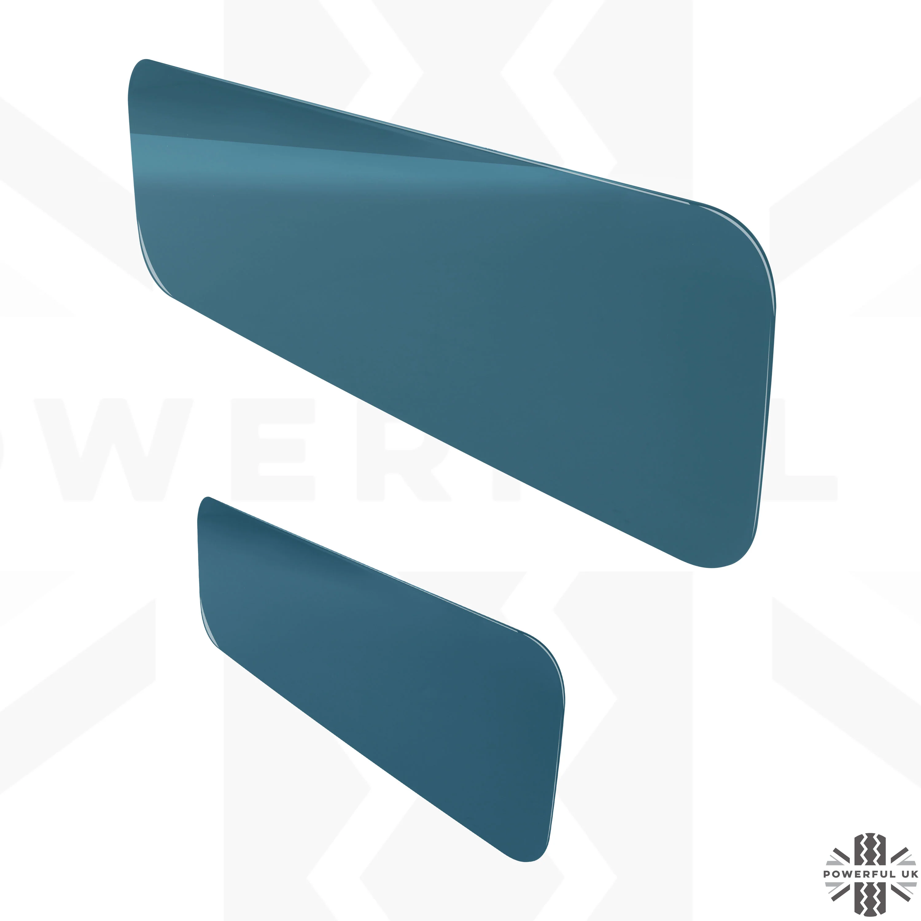 Spare Wheel Delete Cover Set for Land Rover Defender L663 - Tasman Blue - Image 2