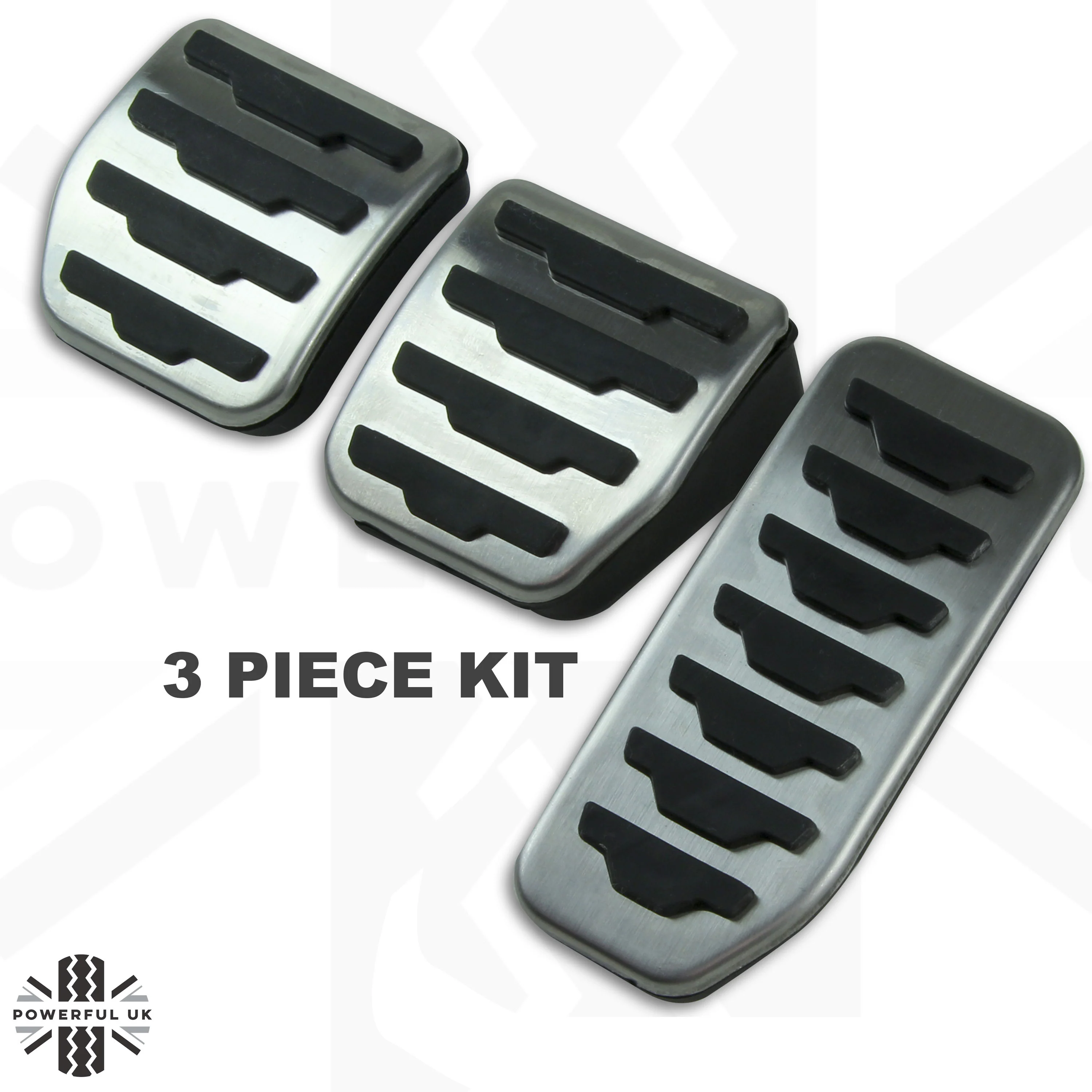 Sport Foot Pedal Covers for Land Rover Disovery Sport - 3pc Manual - Image 3