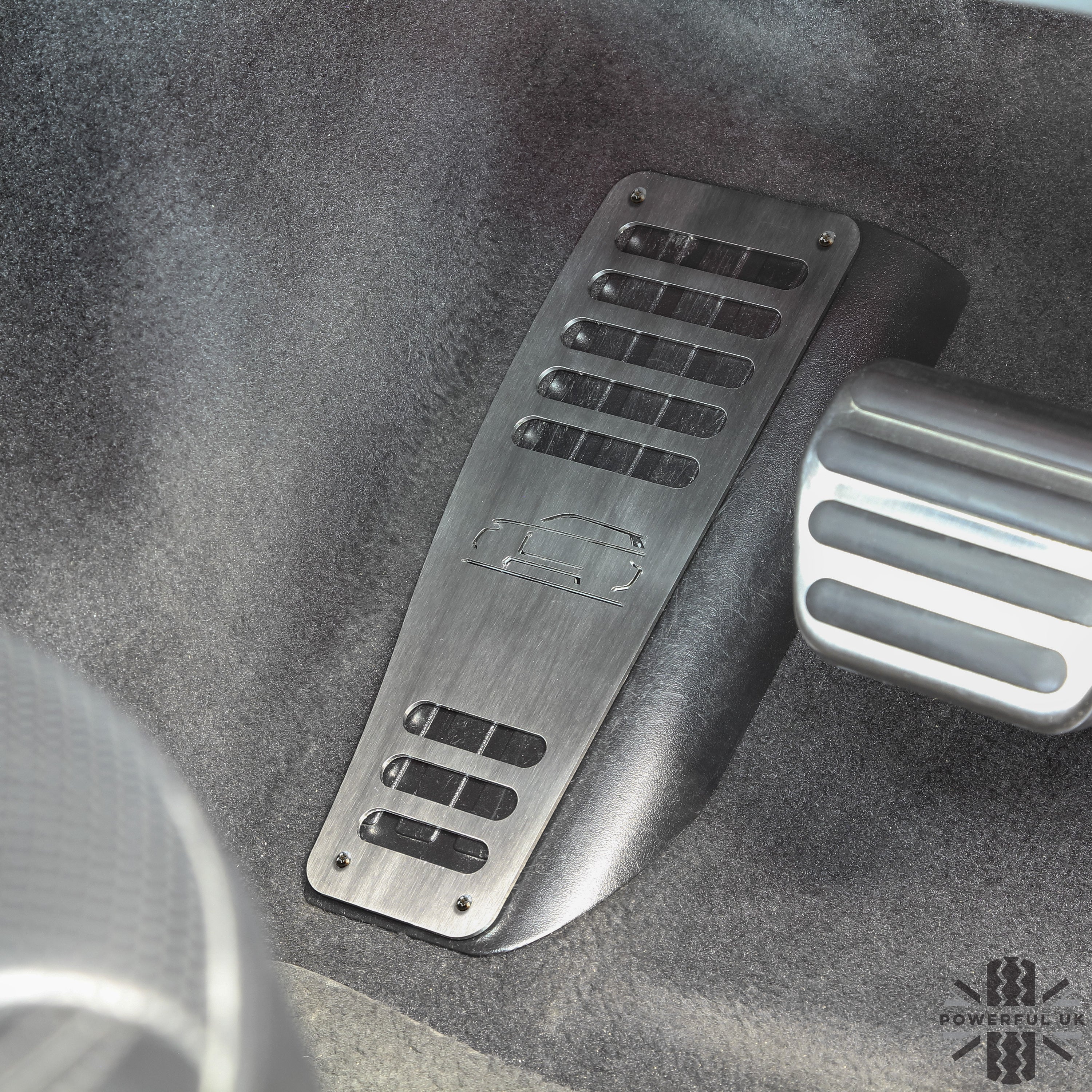 Stainless Steel Footrest Plate for Range Rover Sport L494 RHD - Image 6