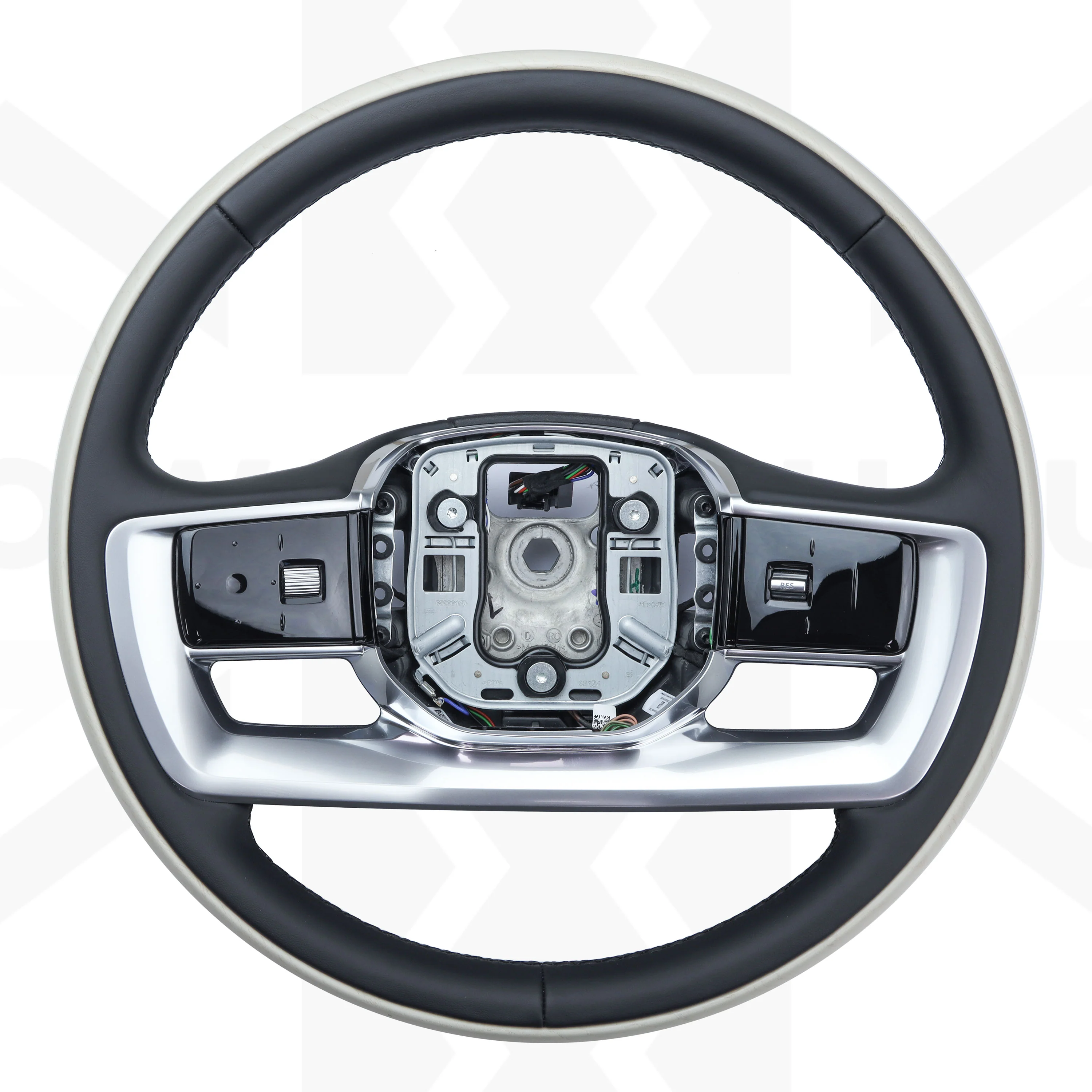 Steering Wheel - Heated - Cream Ash Burr for Range Rover L460 - Image 2