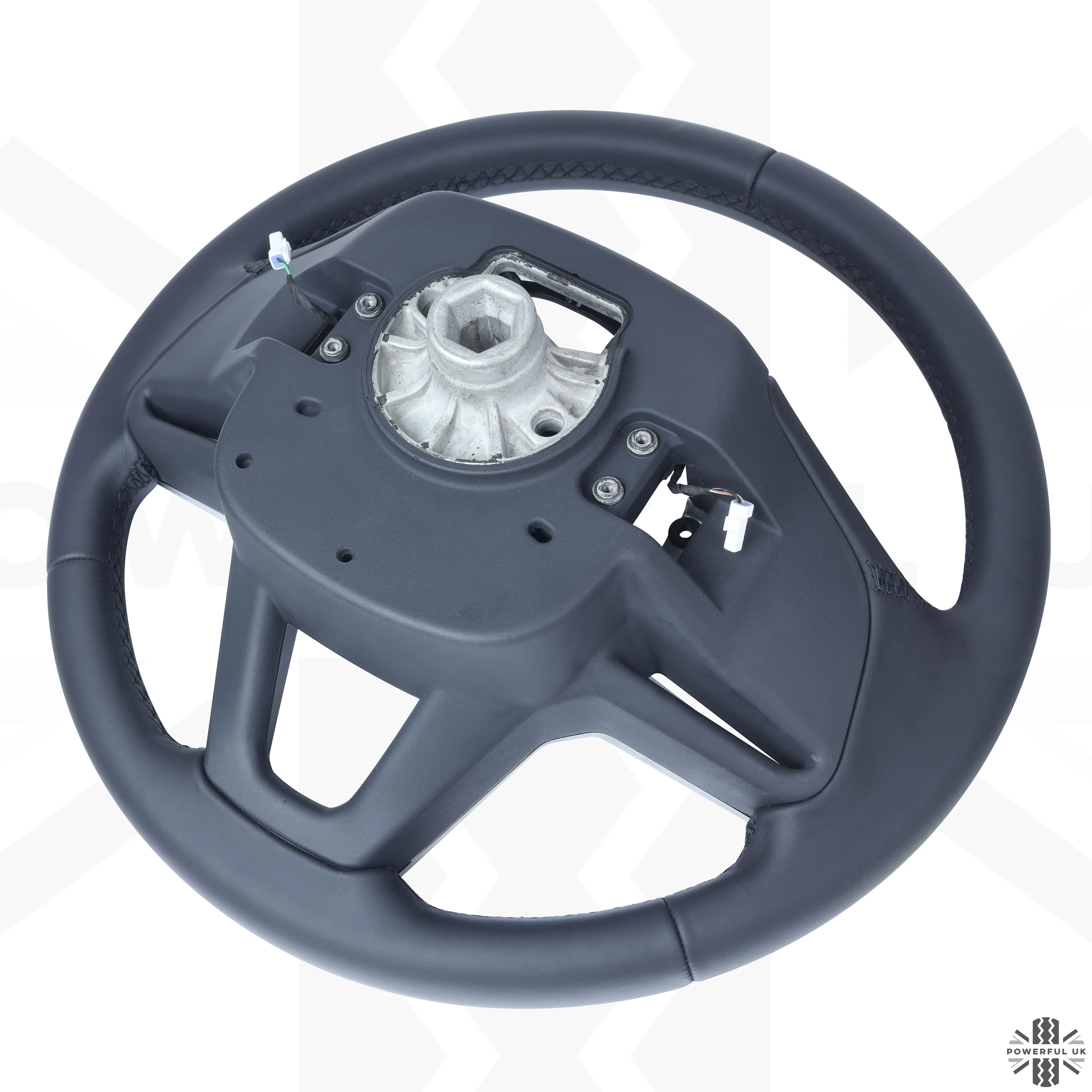 Steering Wheel - NON Heated - Ebony Leather + Moonlight Bezel for Range Rover Sport L461 - Image 3