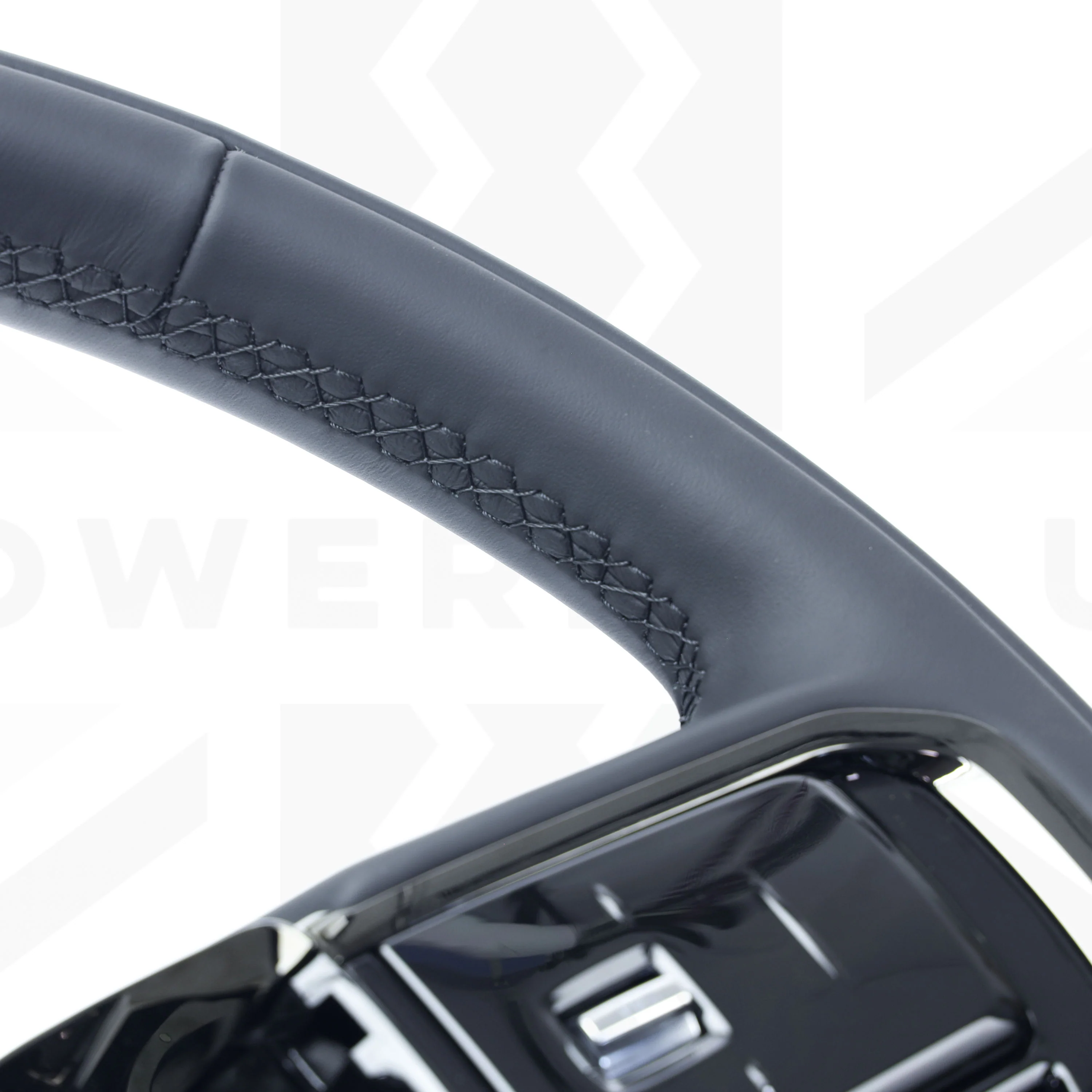 Steering Wheel - NON Heated - Ebony Leather + Moonlight Bezel for Range Rover Sport L461 - Image 4