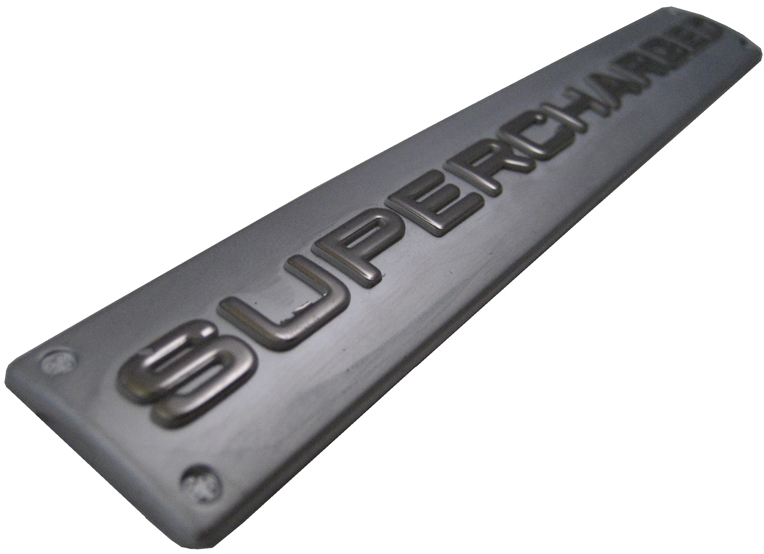 SUPERCHARGED Badge - Silver ( Genuine ) for Range Rover L322 - Image 5