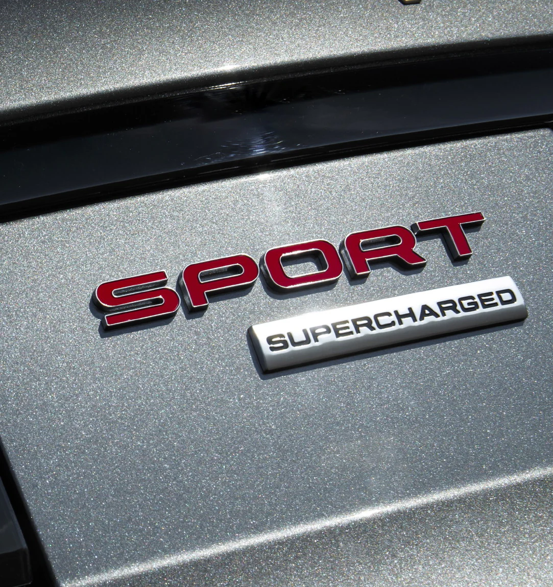 "SUPERCHARGED SPORT" Badge for Range Rover - Image 4