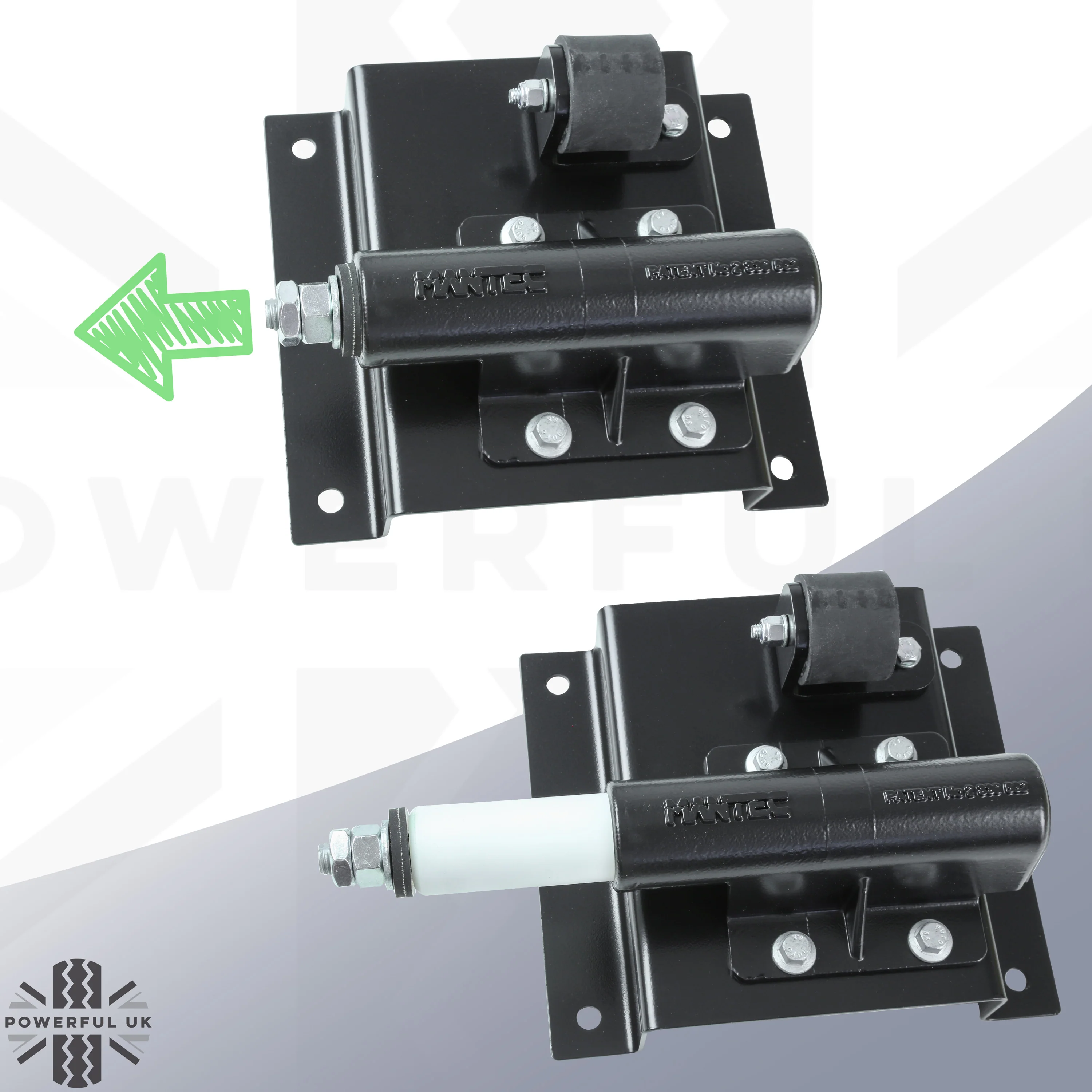 Swing Away Spare Wheel Carrier for Land Rover Classic Defender - for Half Door - Image 9