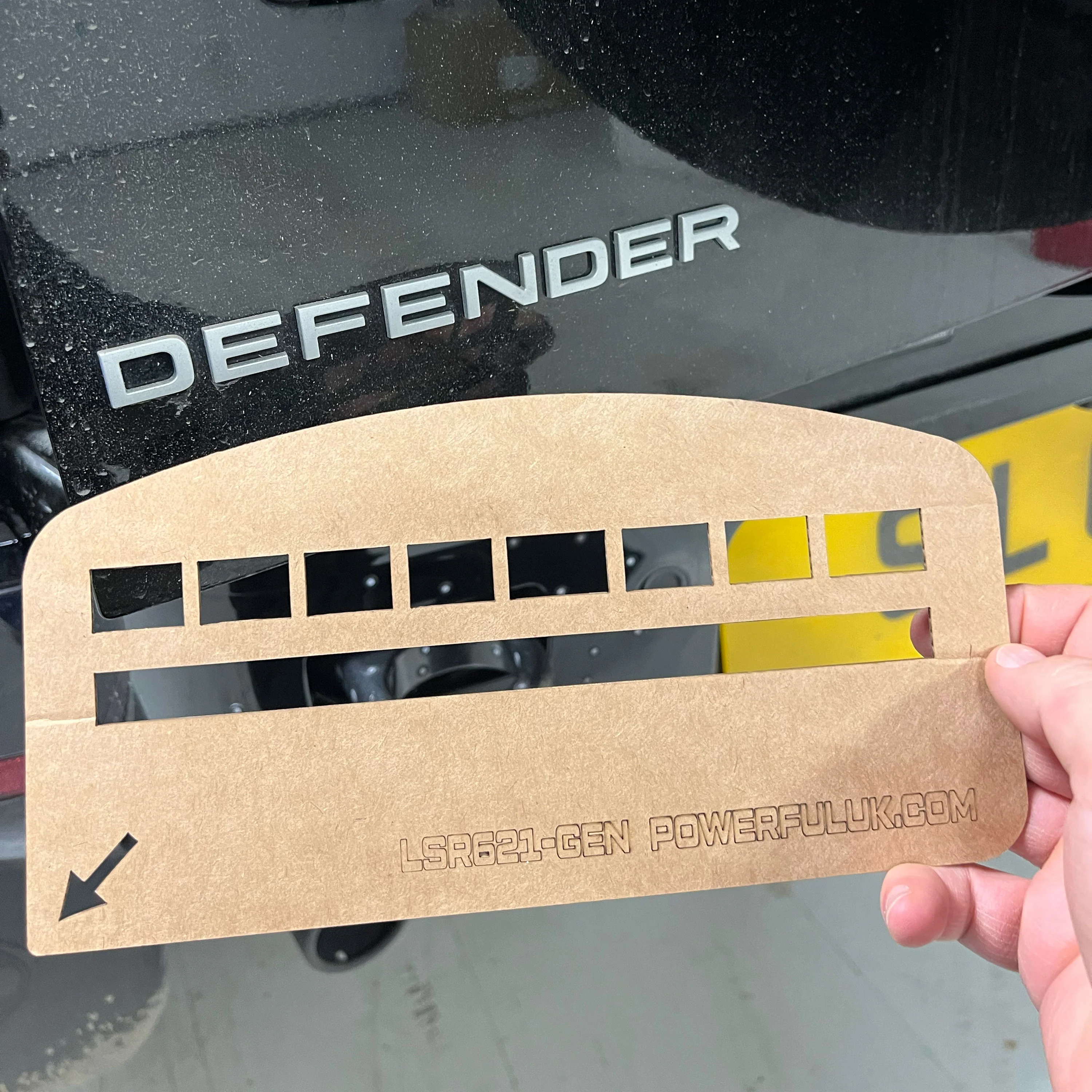 Tailgate Lettering Template for Land Rover Defender L663 - Image 3