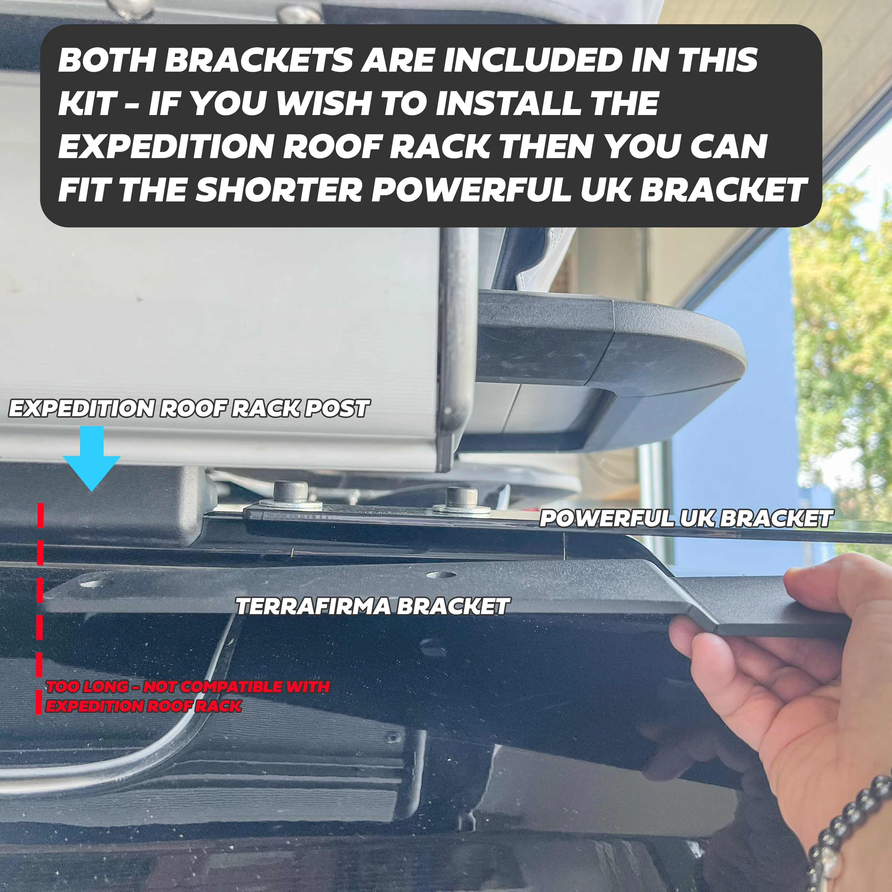 Terrafirma Rear Ladder + Powerful UK Top Plate for Land Rover Defender L663 - Image 10