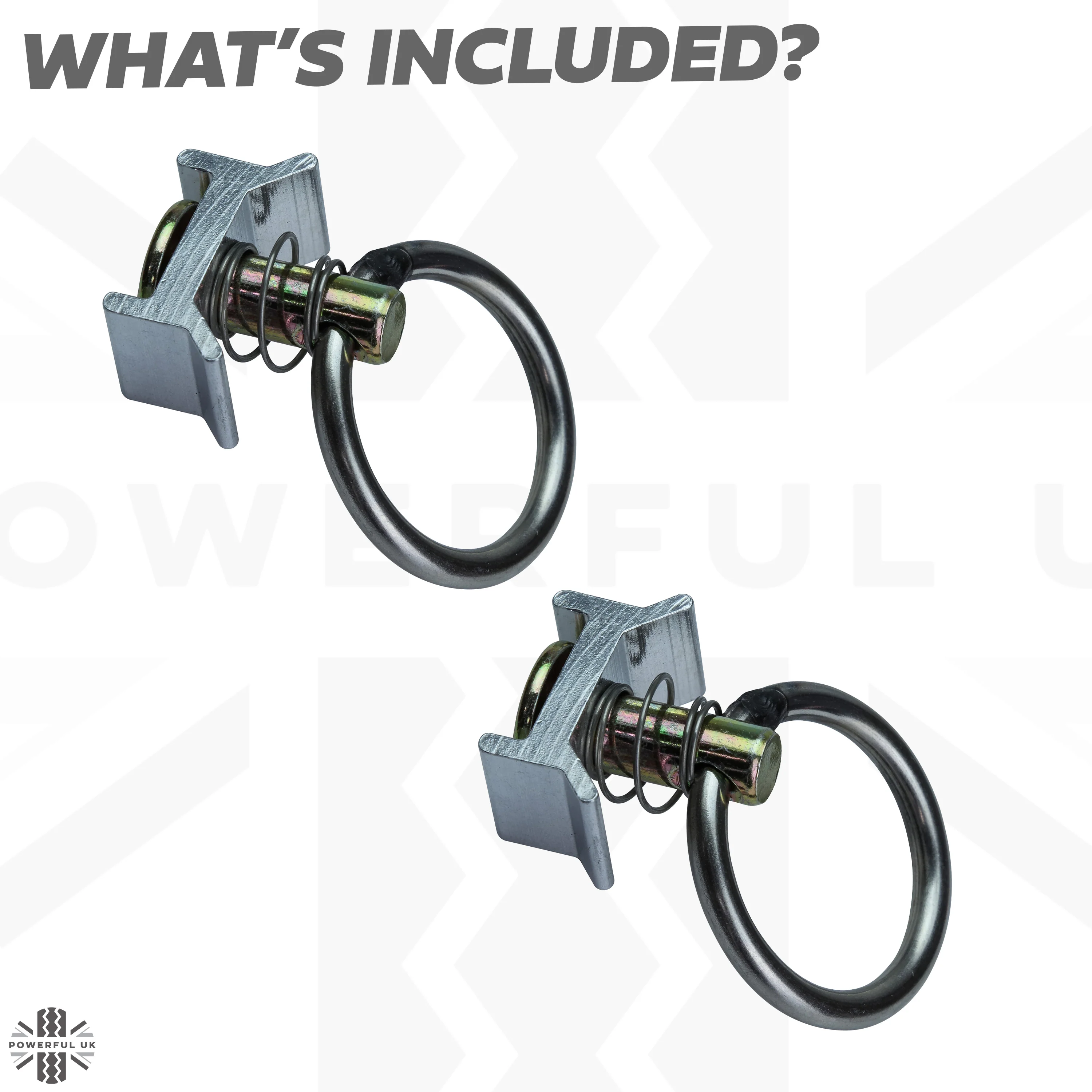 Tie-down Loop Fixings - 2pc Kit for Land Rover Defender L663 - Image 2