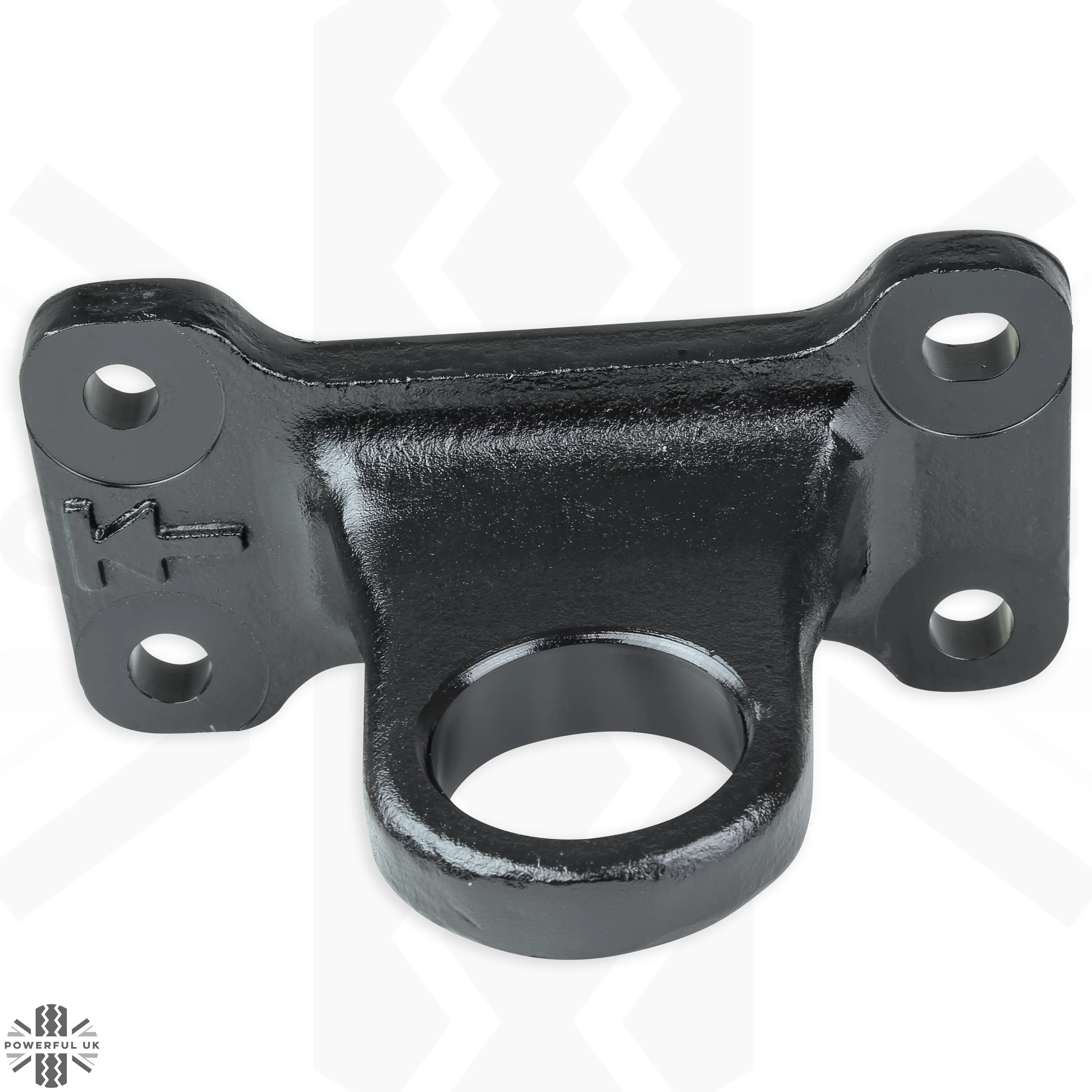 Tow Loop Upgrade Kit B - Black Loops + Red Inserts for Land Rover Defender L663 - Image 3