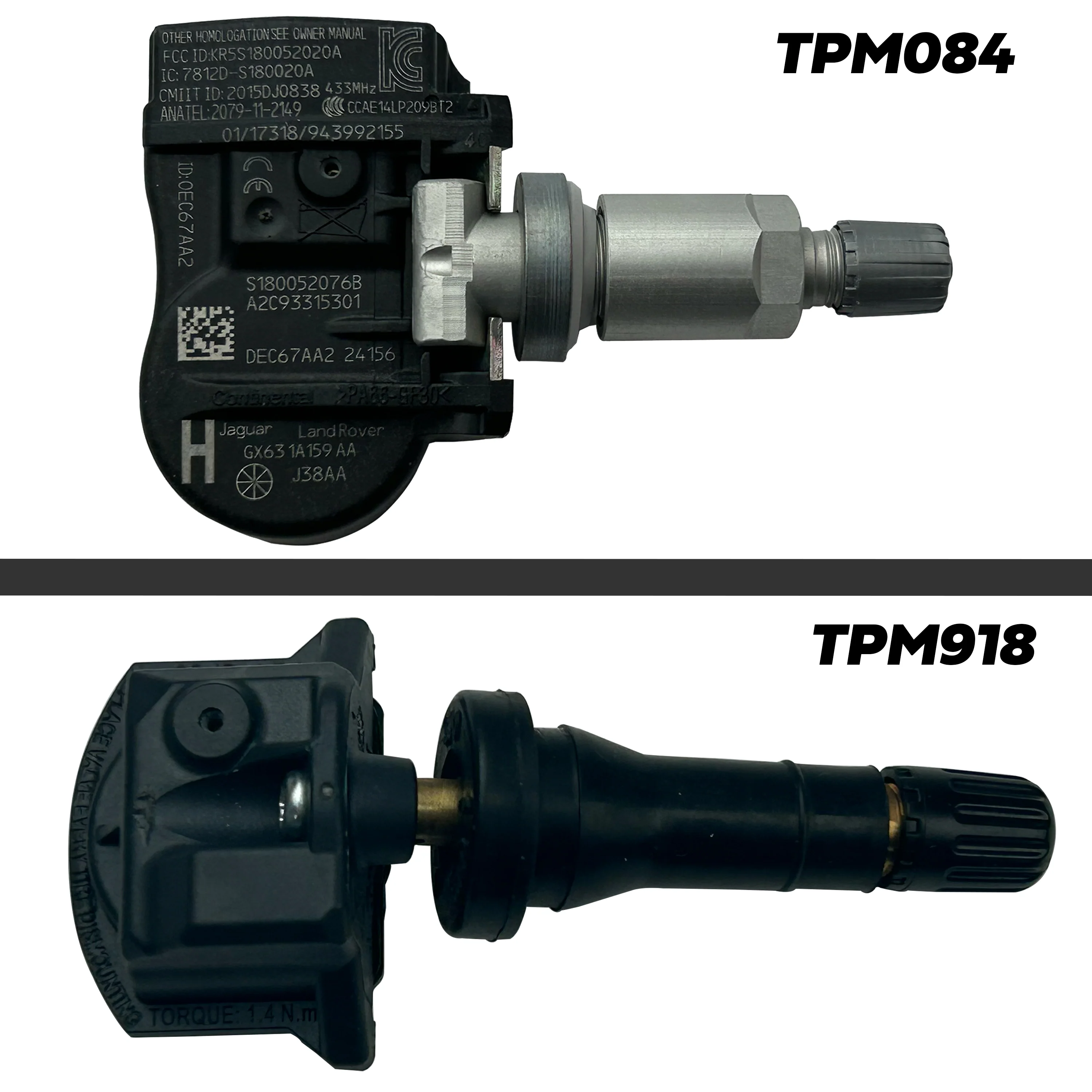 OE Tyre Pressure Monitoring System (TPMS) Sensors x4 for Range Rover L405 - Early type - Image 7