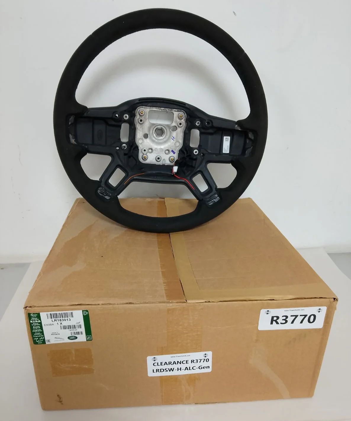 USED - Genuine Alcantara Steering Wheel for Land Rover Defender L663 - Image 8