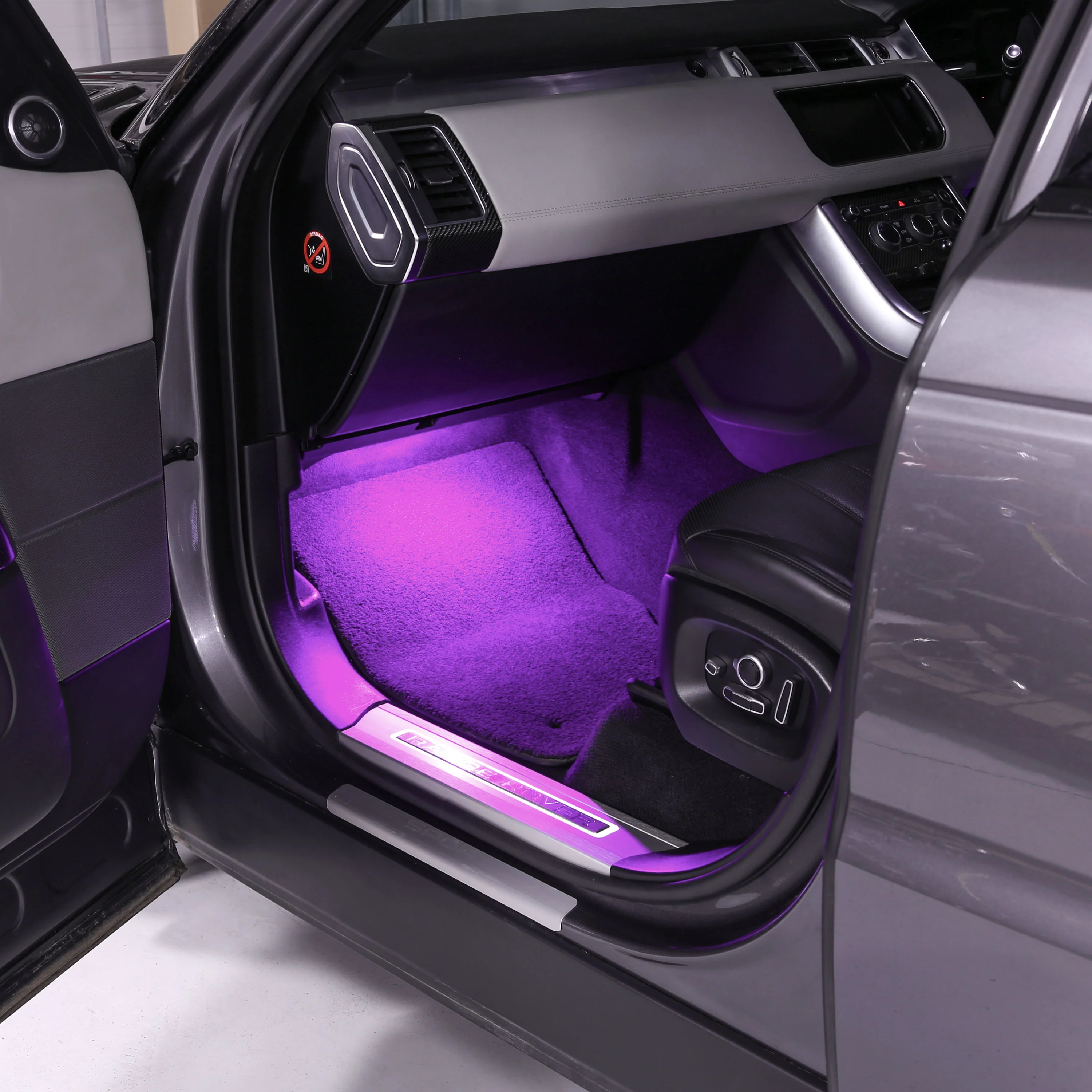 Violet/Purple LED interior Footwell Lamp for Range Rover L405 (2pc) - Image 2