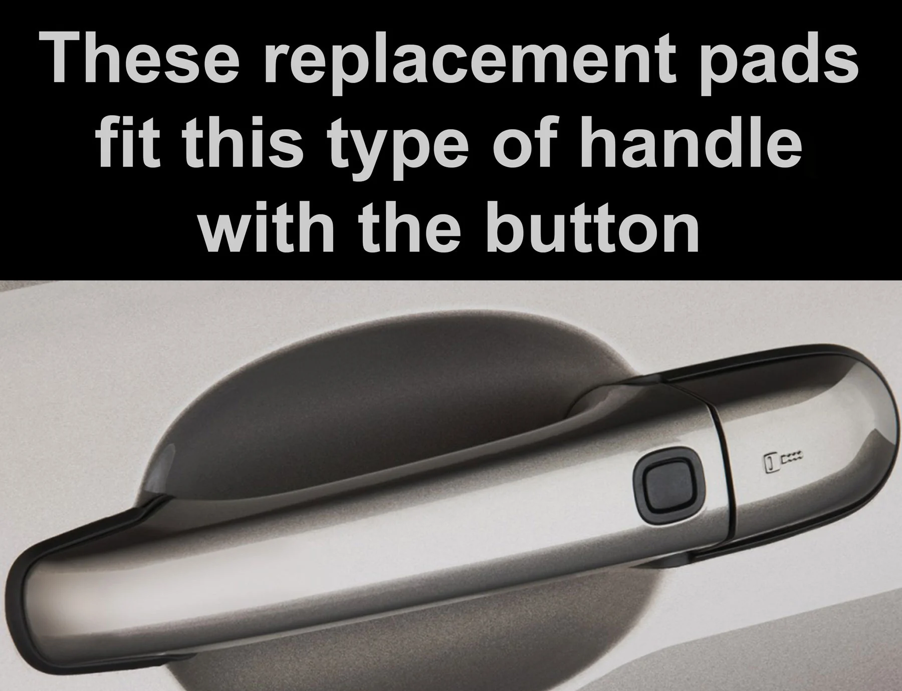 Volvo XC60 Door Handle Rubber Button x2 - Image 4