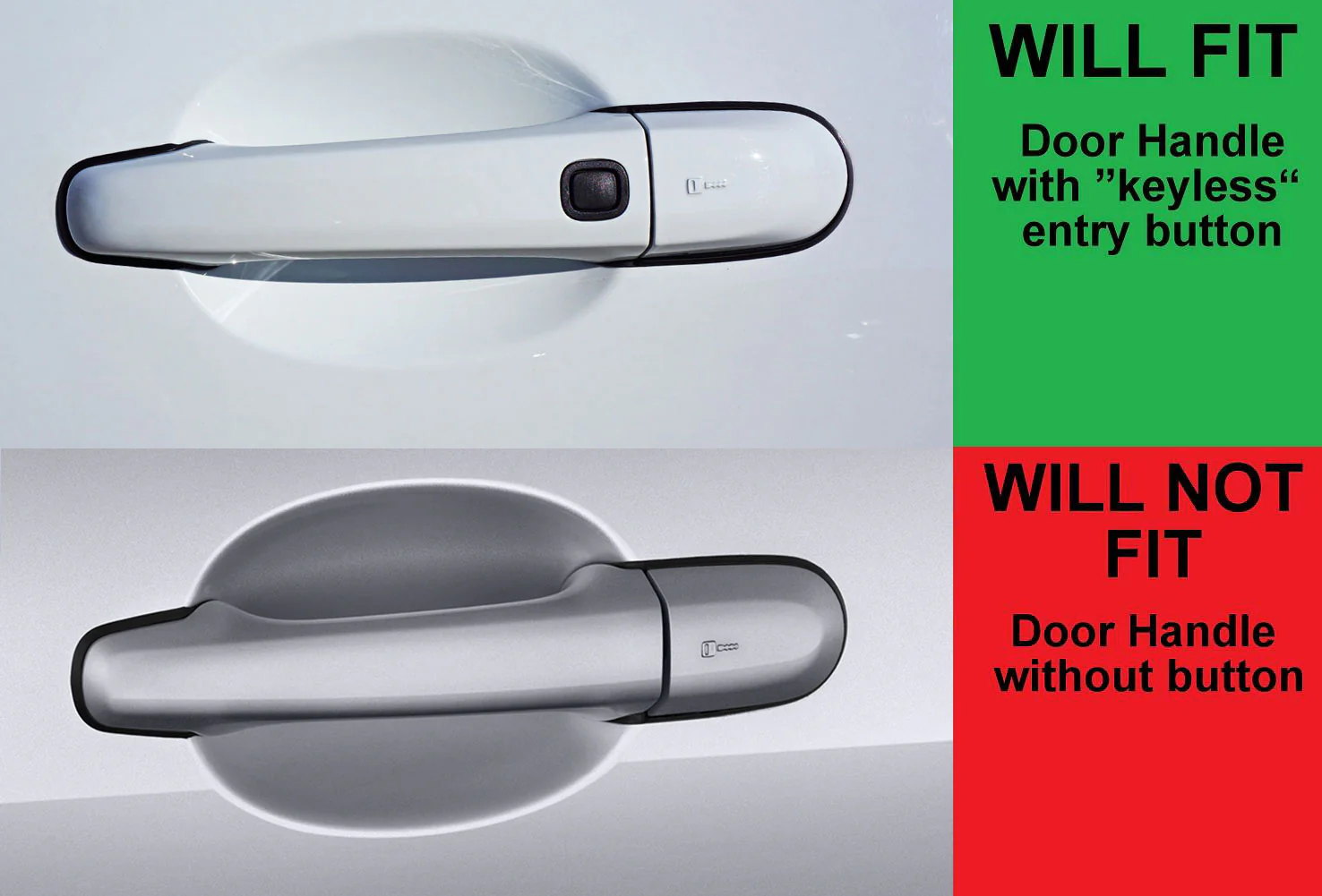 Volvo XC60 Door Handle Rubber Button x2 - Image 5