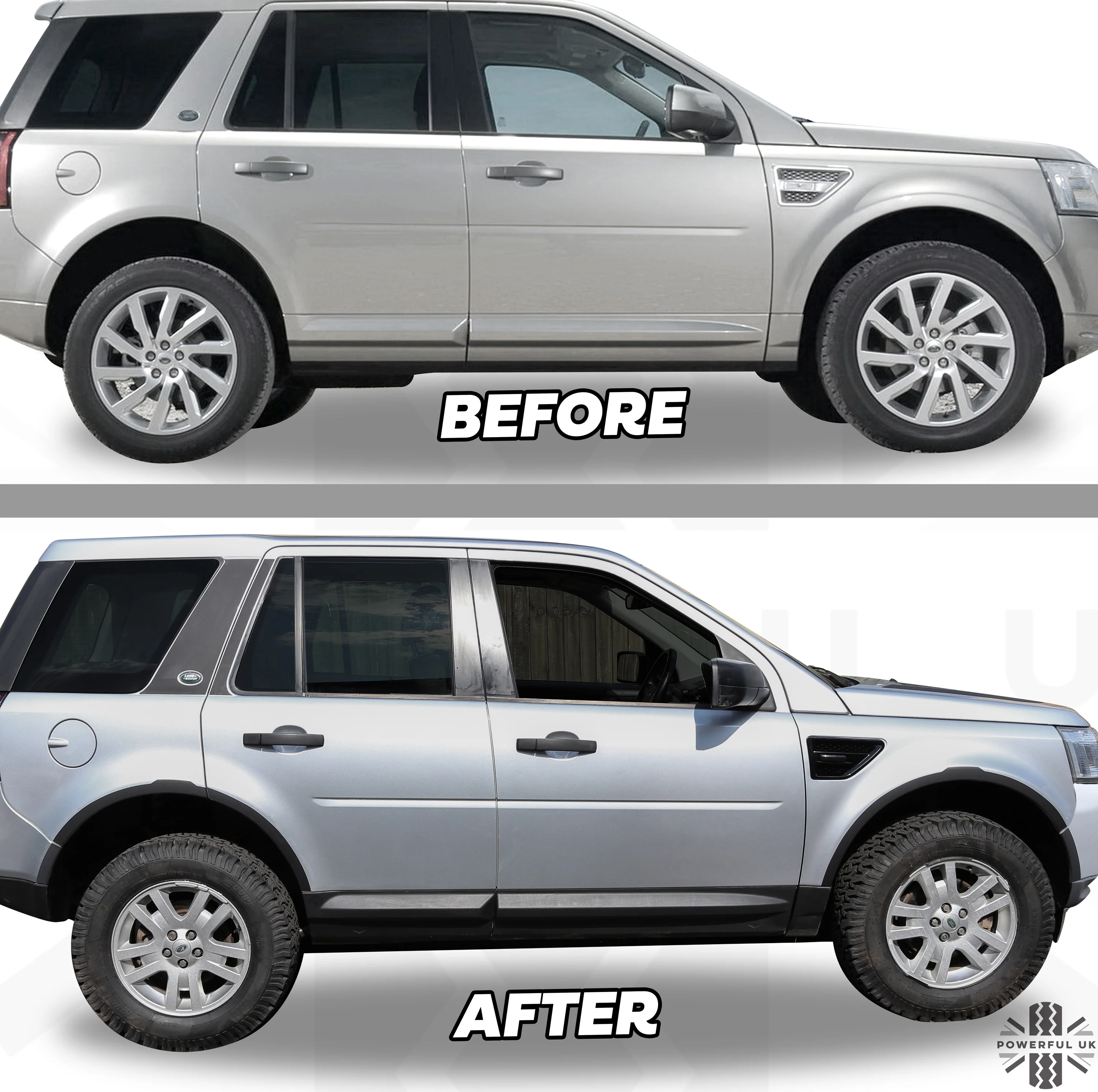 Wheel Arch Decal Kit for Land Rover Freelander 2 - Image 3