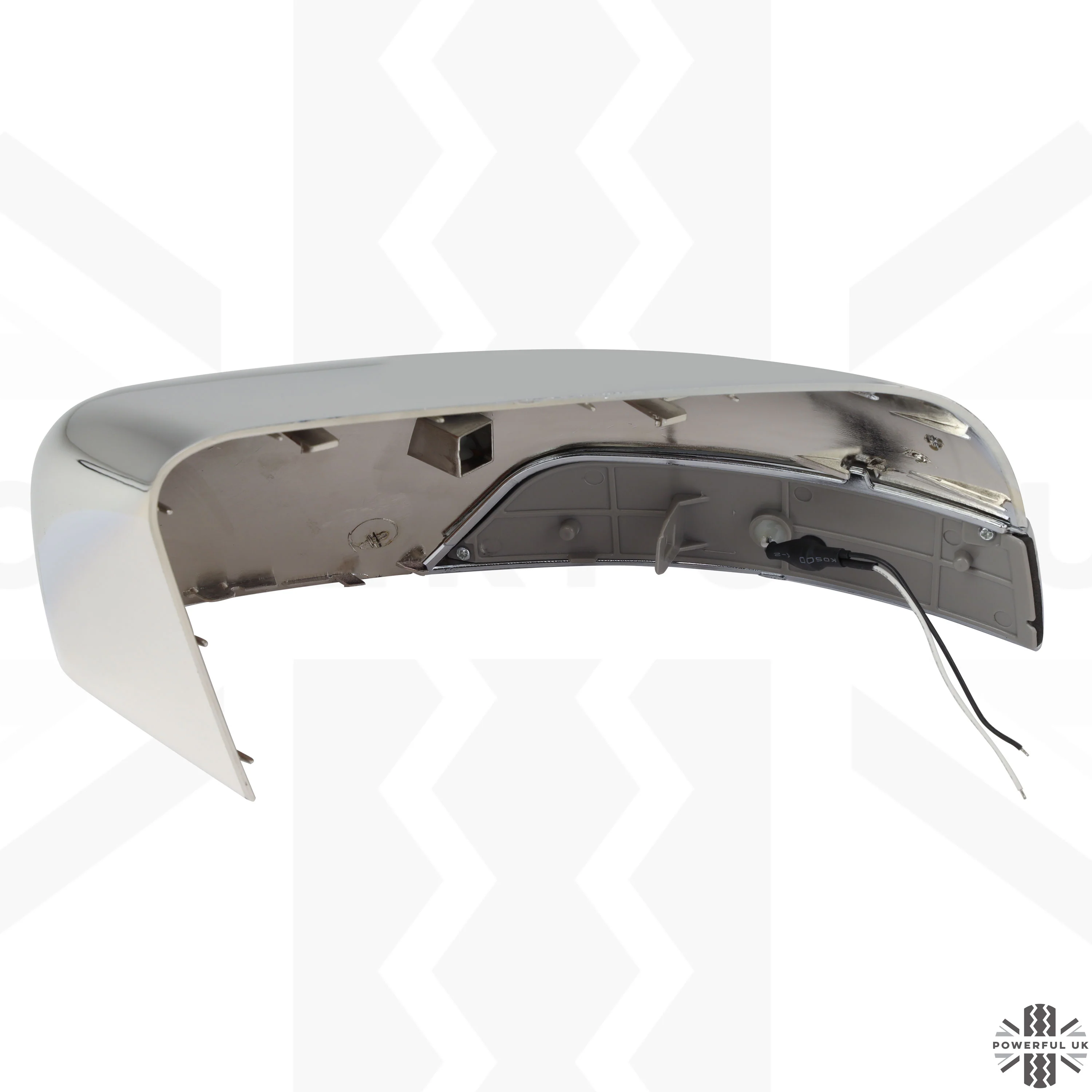Wing Mirror LED Dynamic Indicator Kit for Ford Ranger T7 (2016-19) - Chrome - Image 5