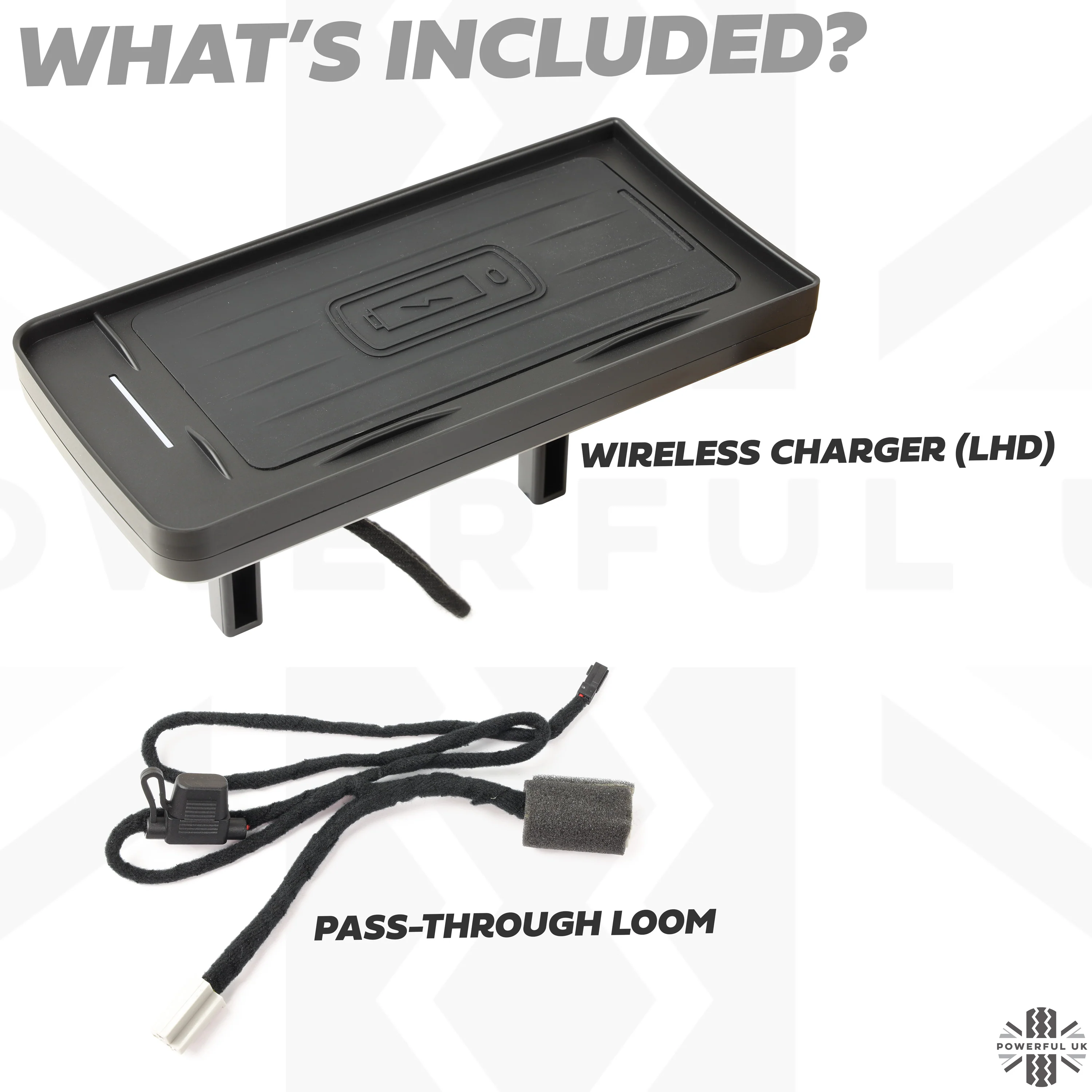 Wireless Charger 'Hardwired Type' for Range Rover Sport L494 2018 - LHD - Image 4