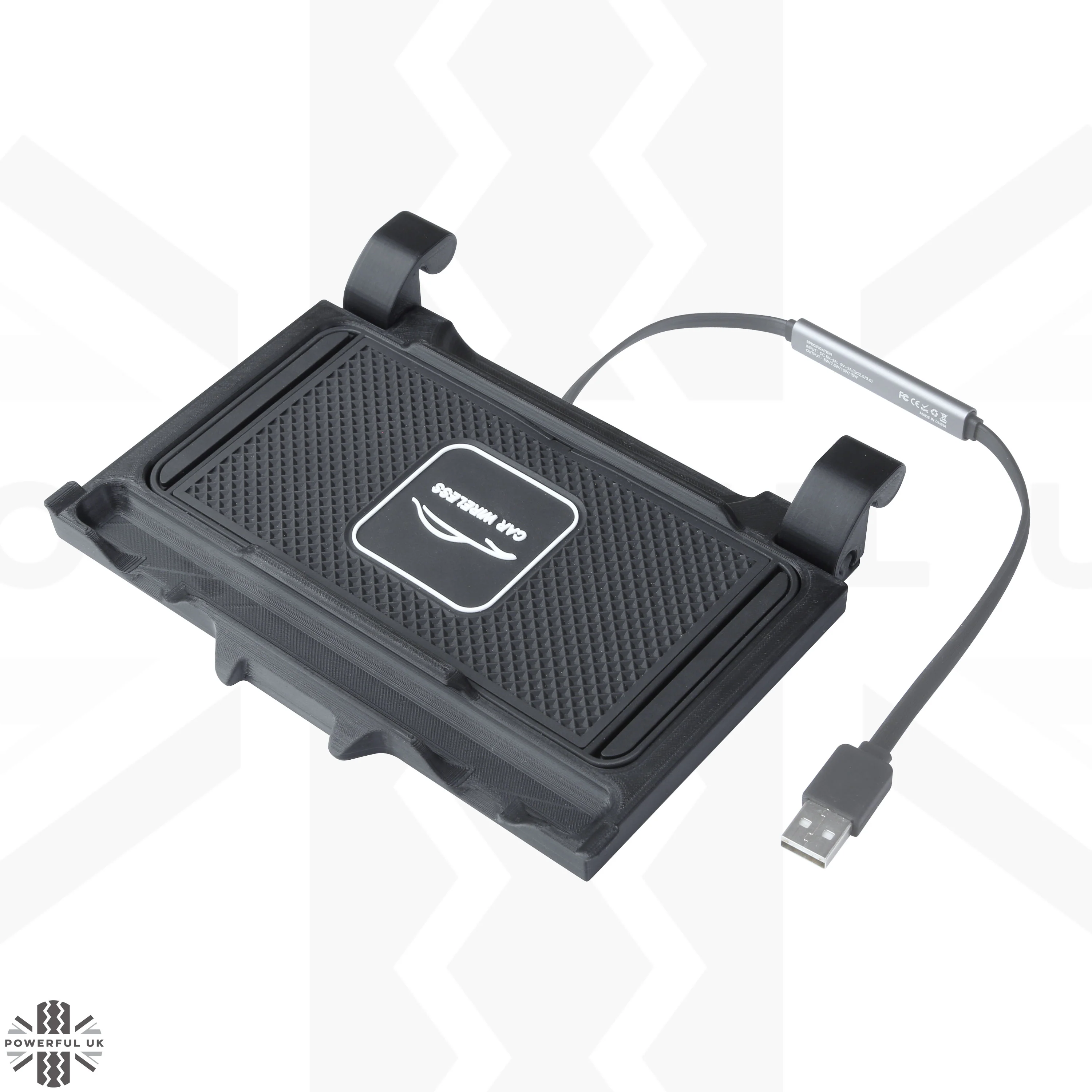 Wireless Charging Tray for Range Rover Evoque 1 - for Late Type Cubby Box - Image 4