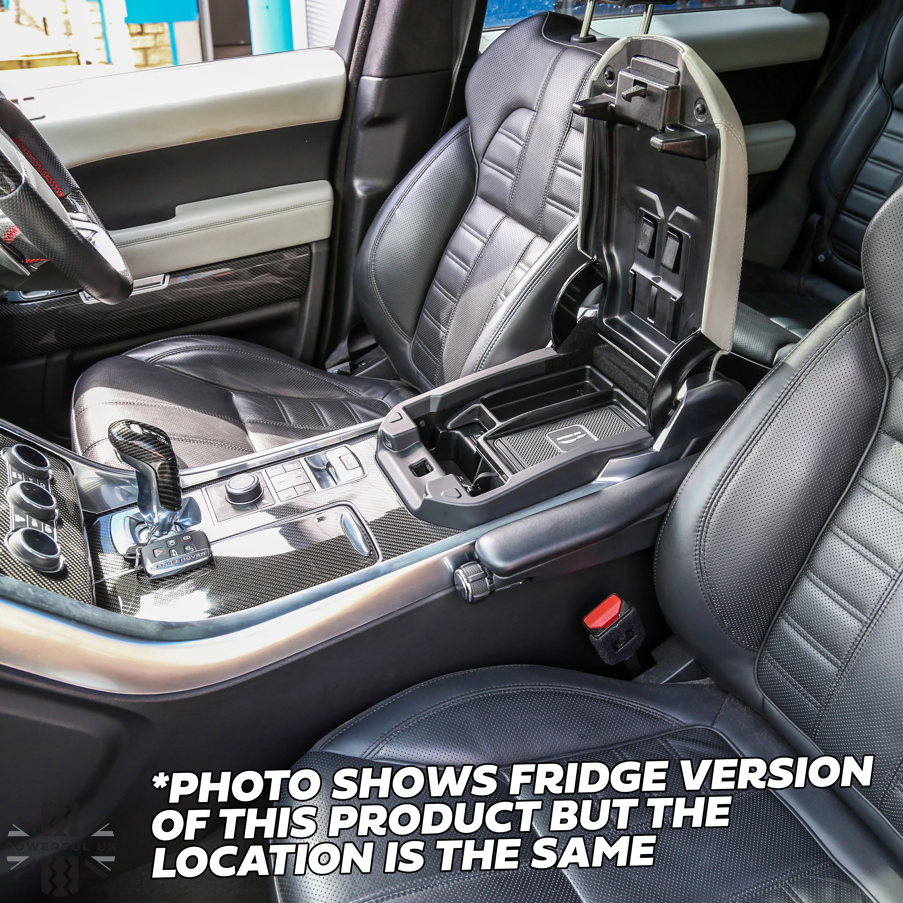 Wireless phone charging tray for Range Rover Sport L494 2014-17 (for vehicles with NO fridge) - Image 5