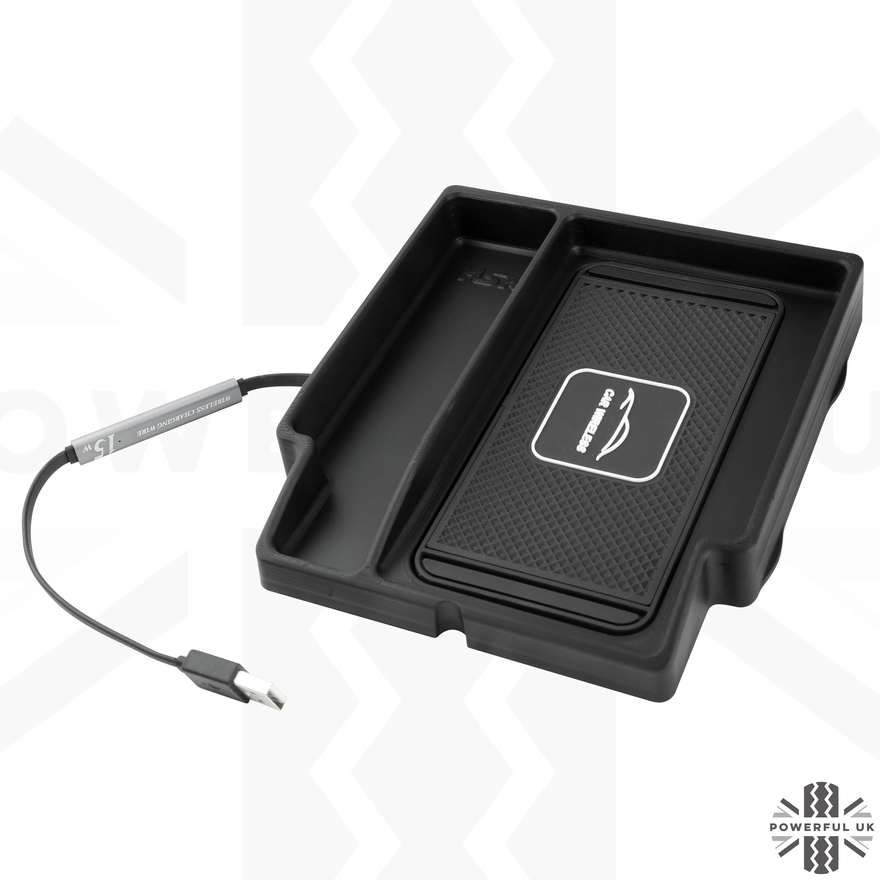 Wireless phone charging tray for Range Rover Sport L494 2014-17 (for vehicles with NO fridge) - Image 8